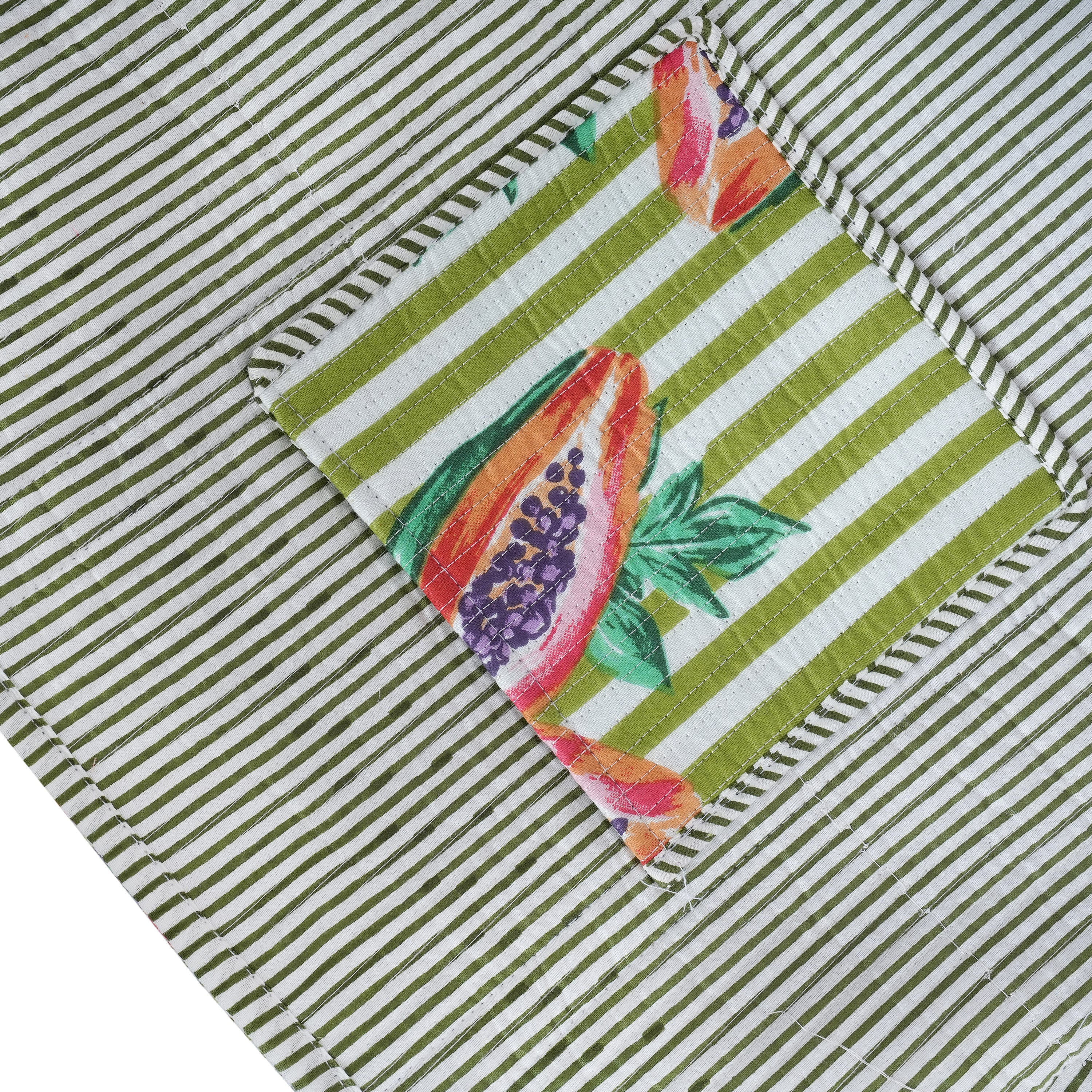Summer Fruits Tote In Papaya - Image 15