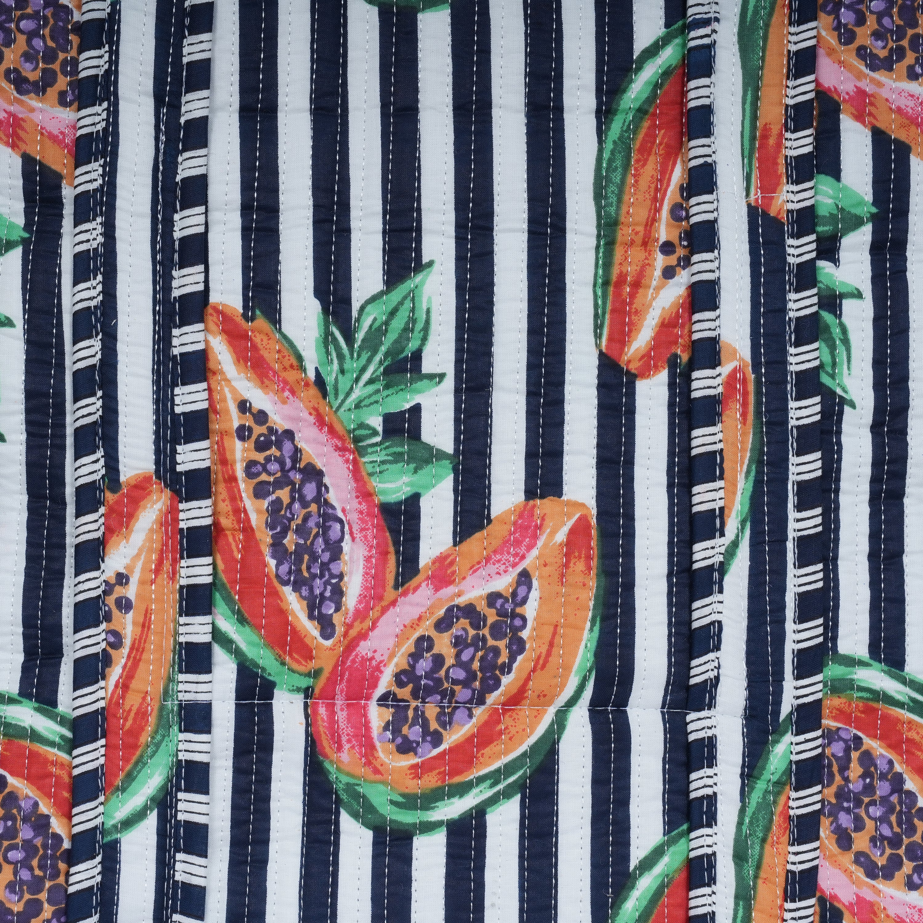 Summer Fruits Tote In Papaya - Image 20