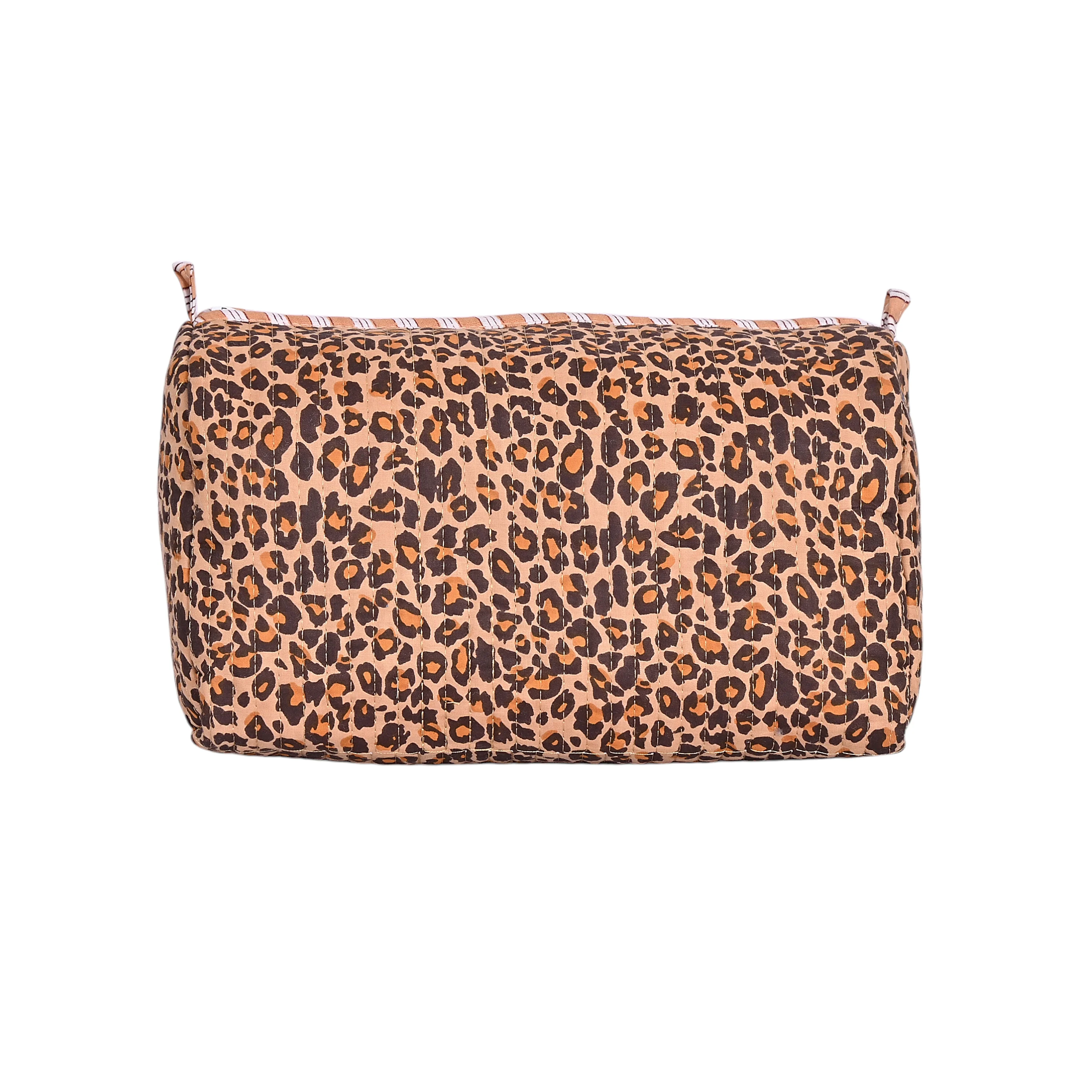 The Brown Leopard Cotton Travel Set - Image 3