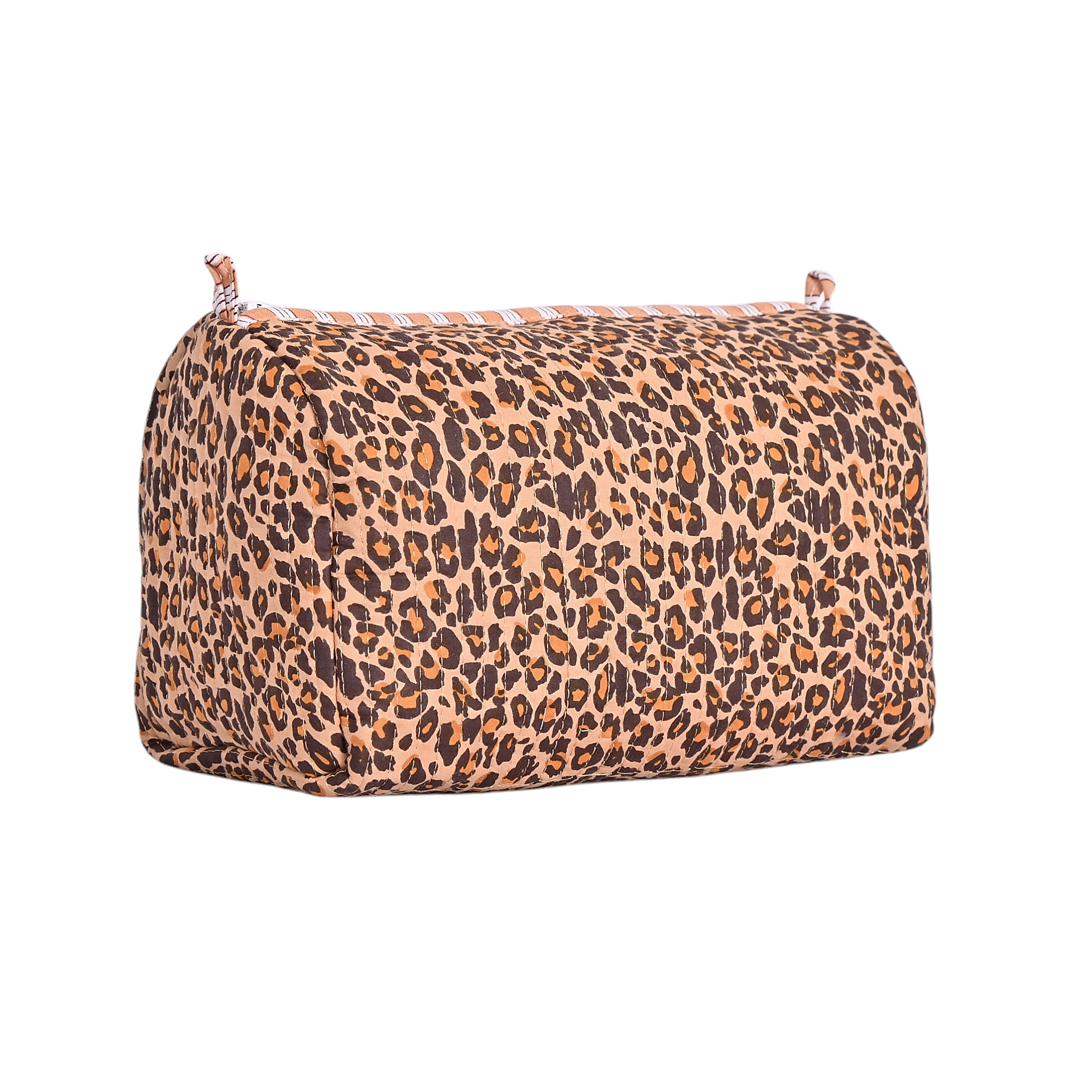 The Brown Leopard Cotton Travel Set - Image 4