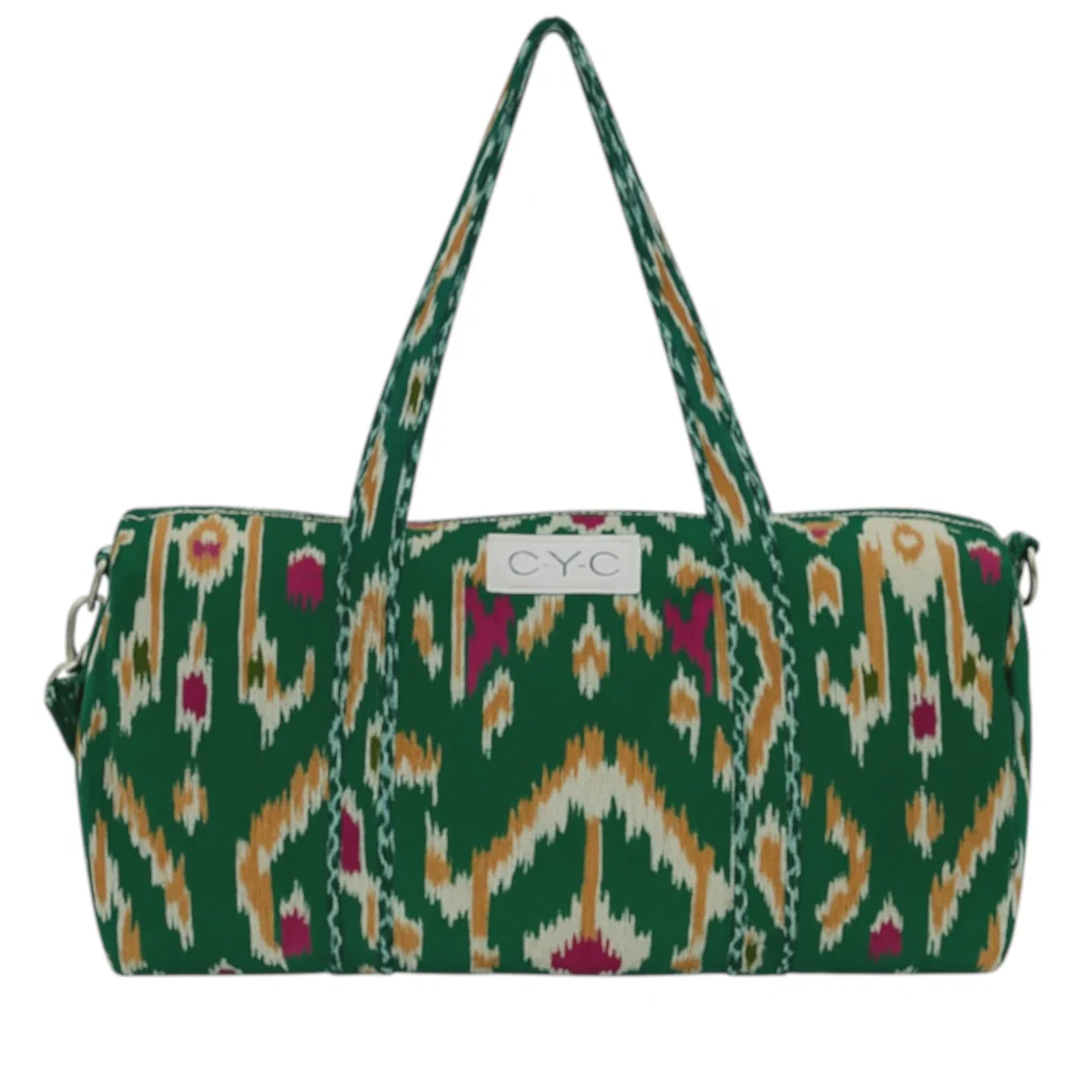 The Ikat Velvet Weekender - Image 15