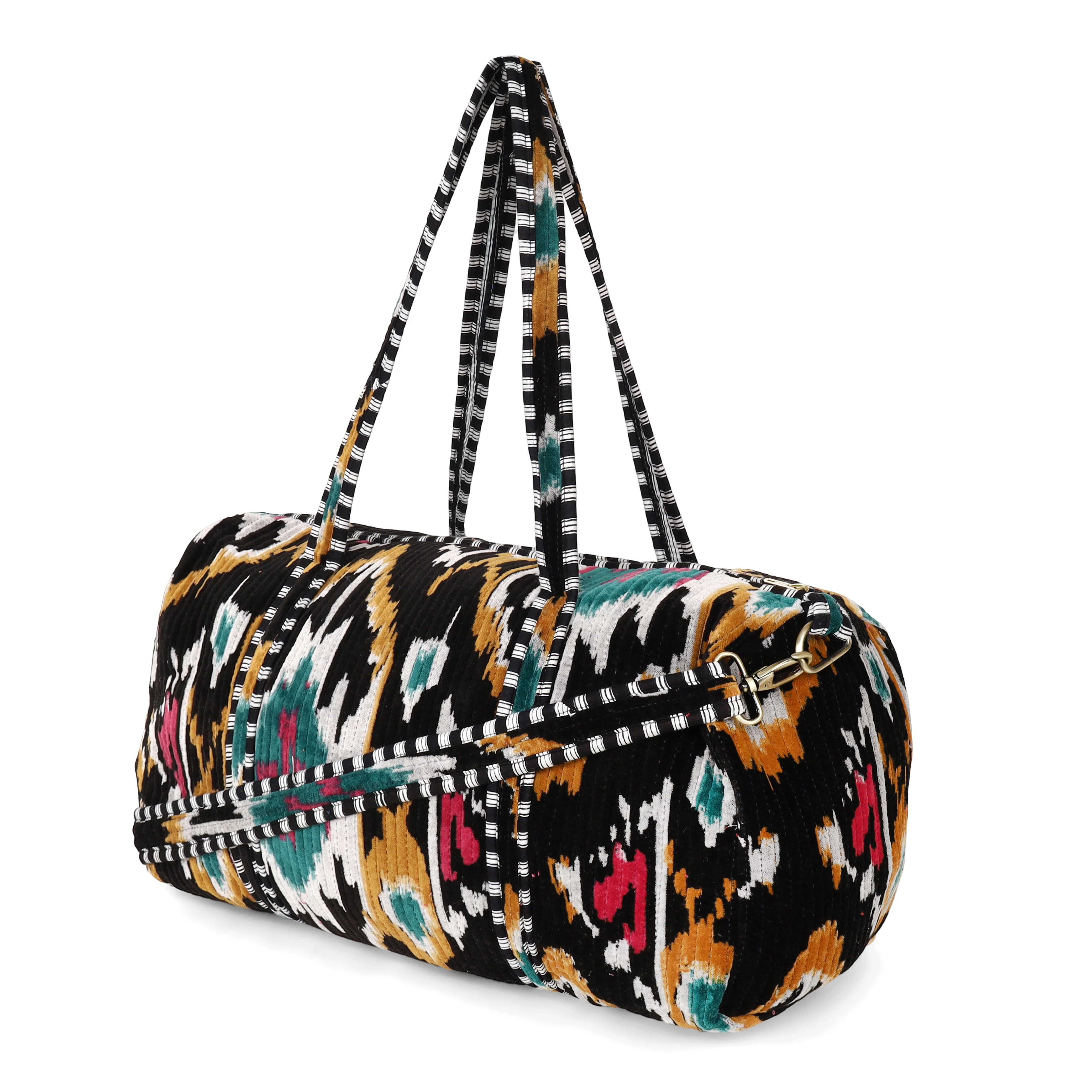 The Ikat Velvet Weekender - Image 5