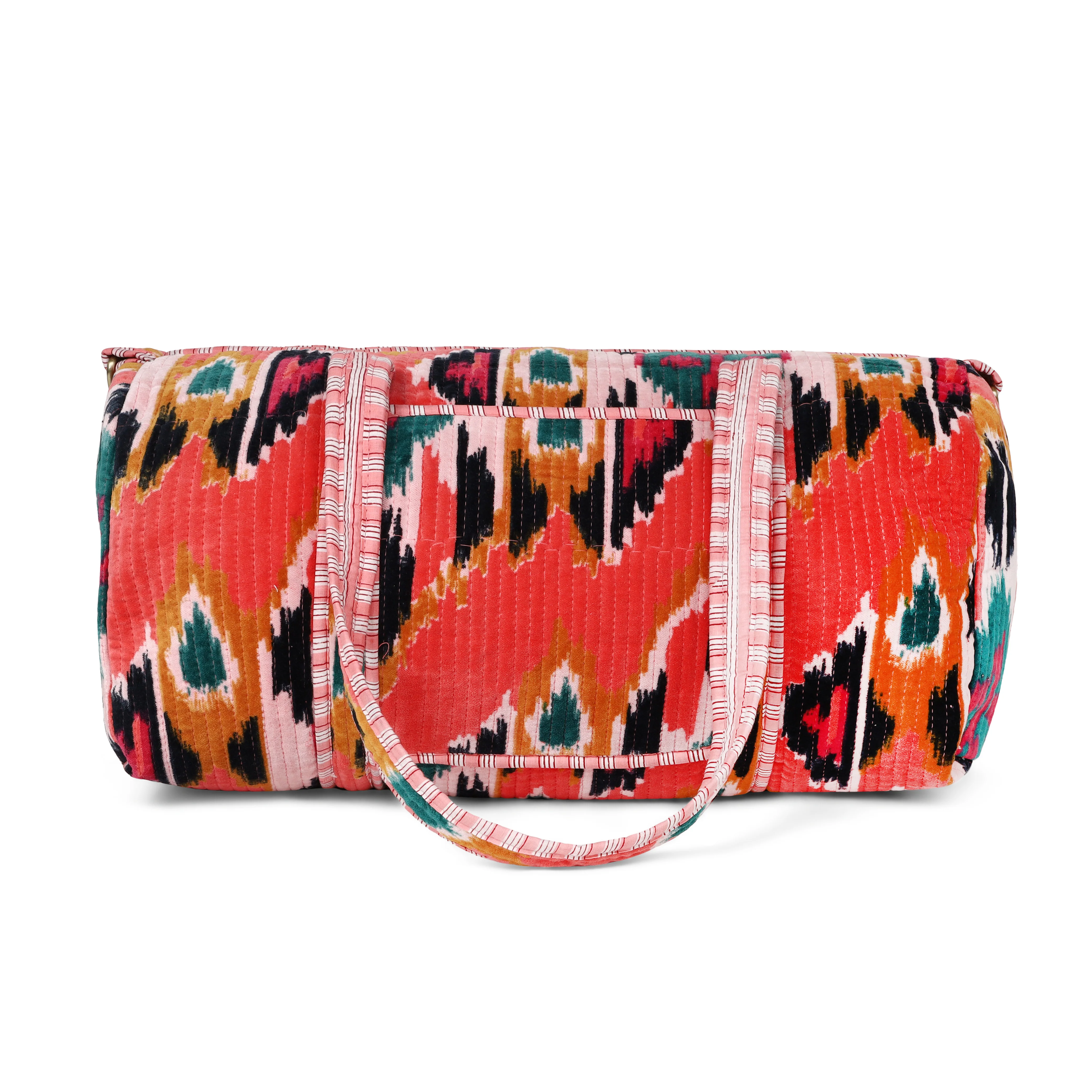 The Ikat Velvet Weekender - Image 6