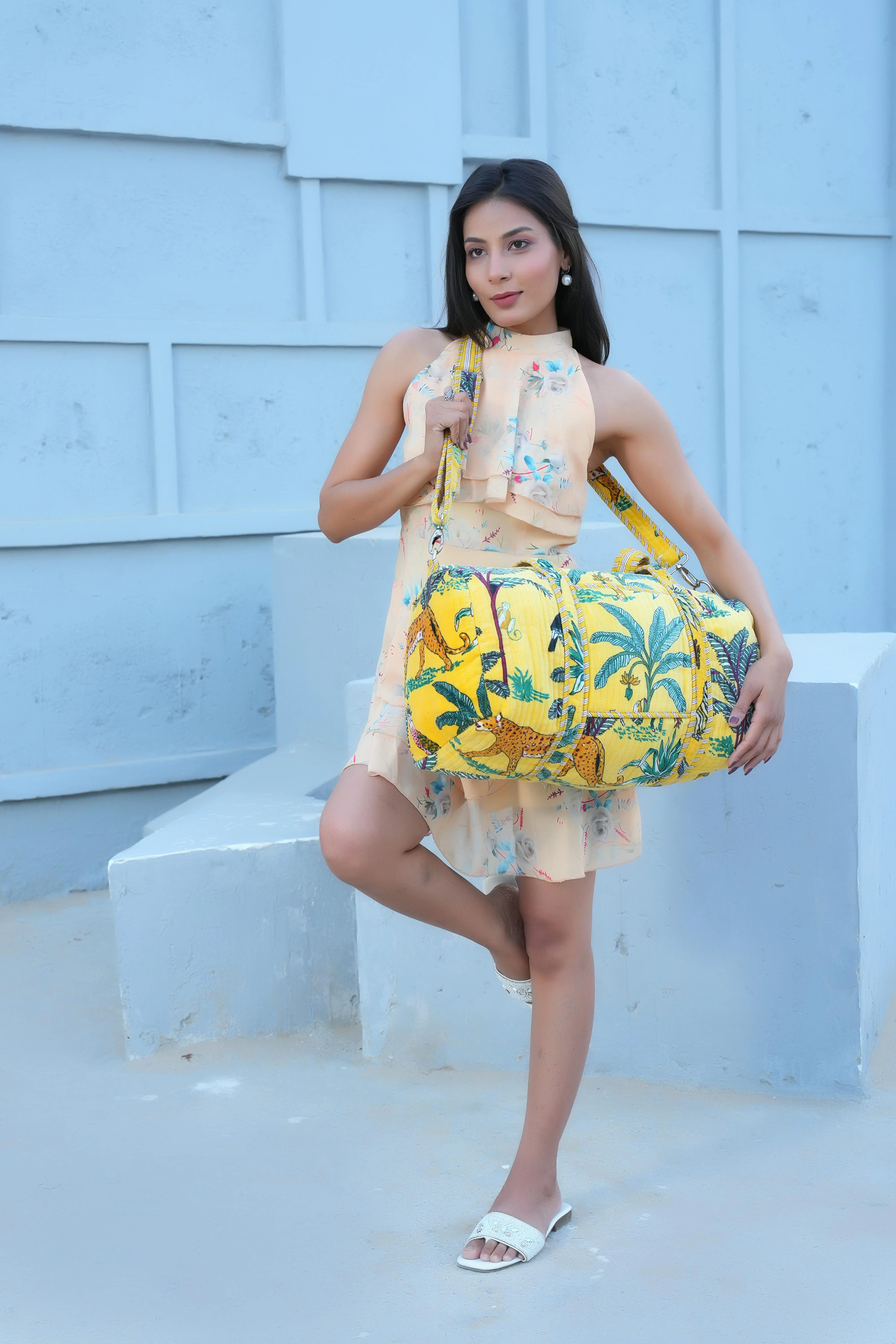 The Jungle Velvet Weekender - Image 111