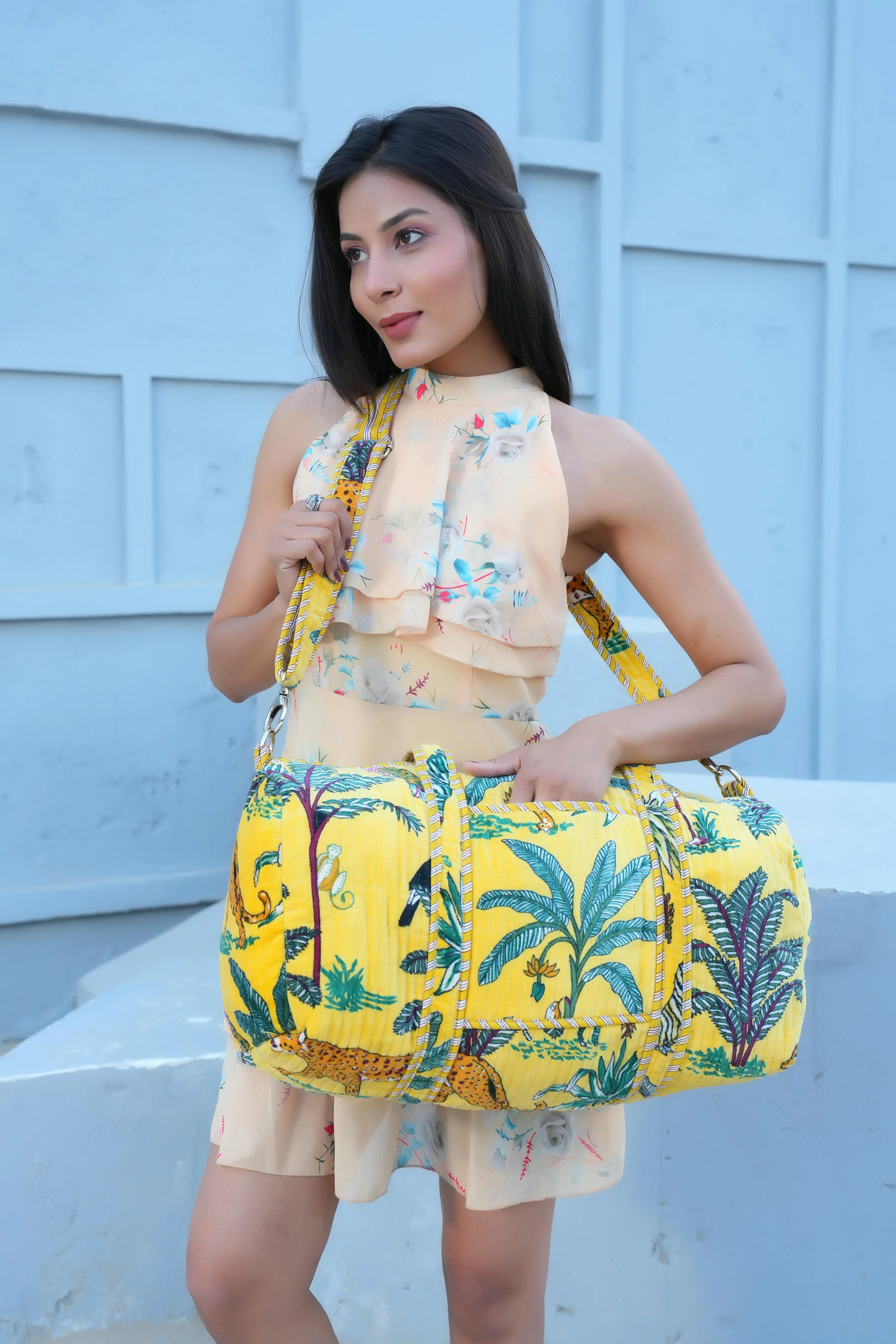 The Jungle Velvet Weekender - Image 117