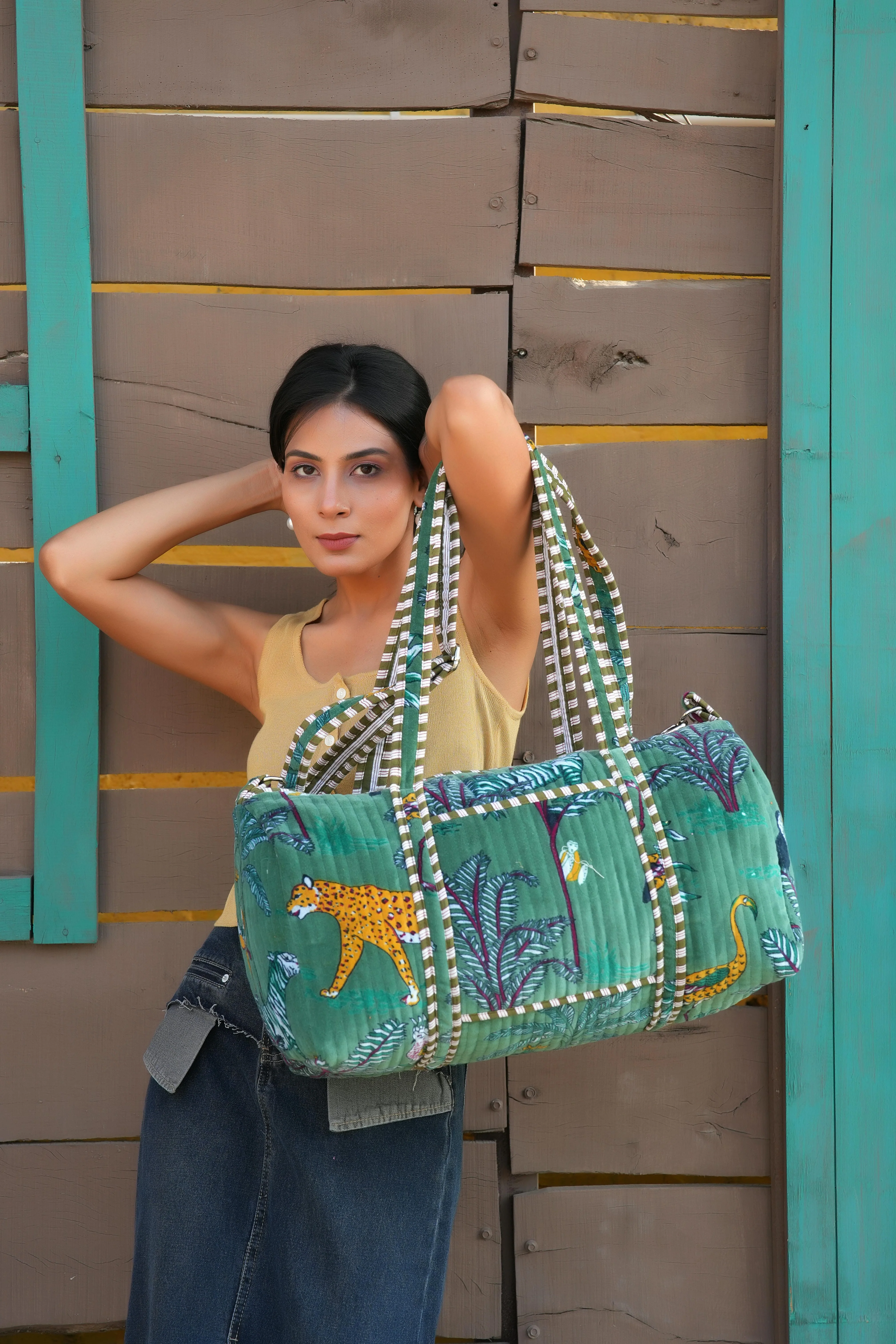 The Jungle Velvet Weekender - Image 122