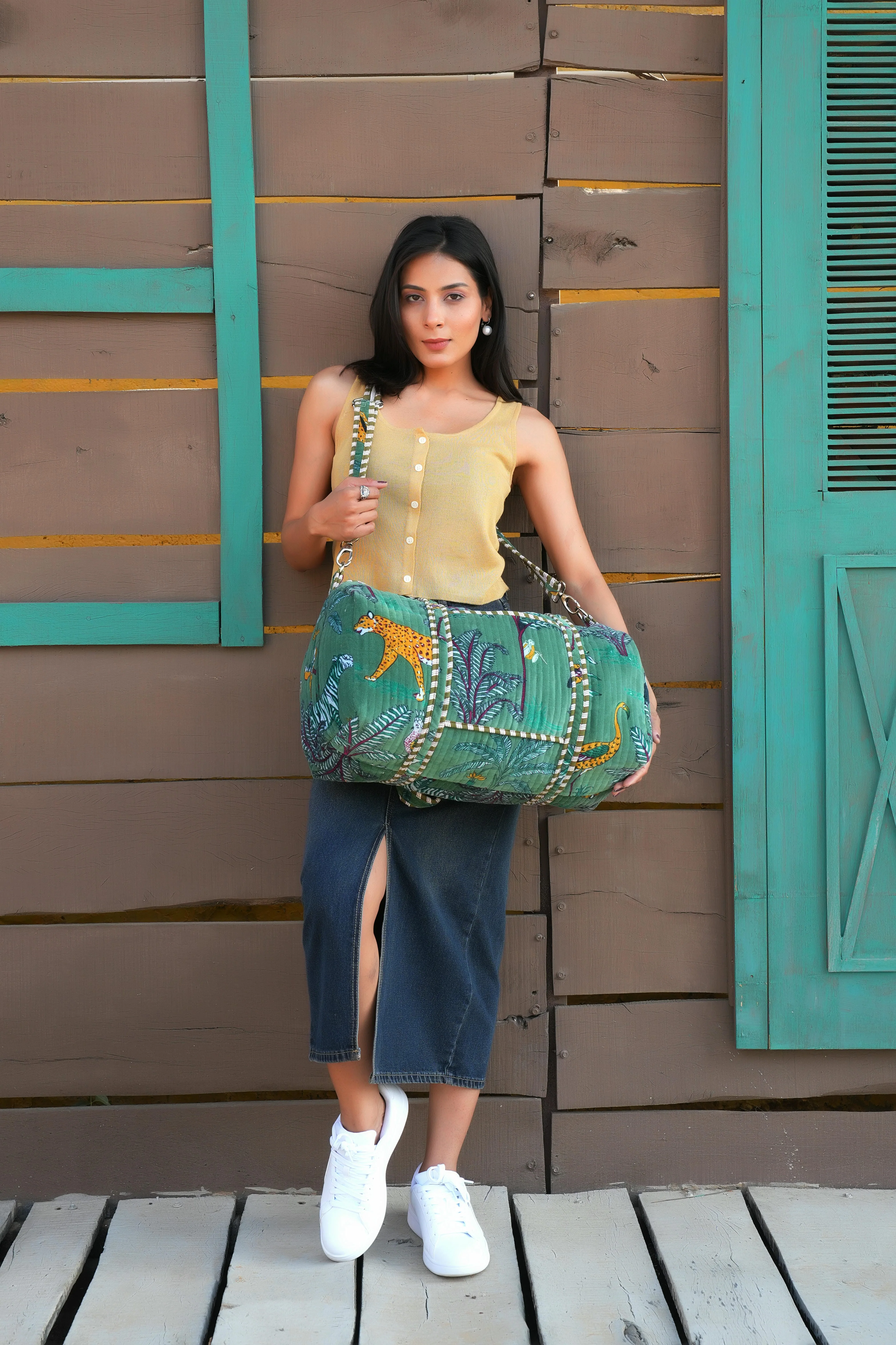 The Jungle Velvet Weekender - Image 124