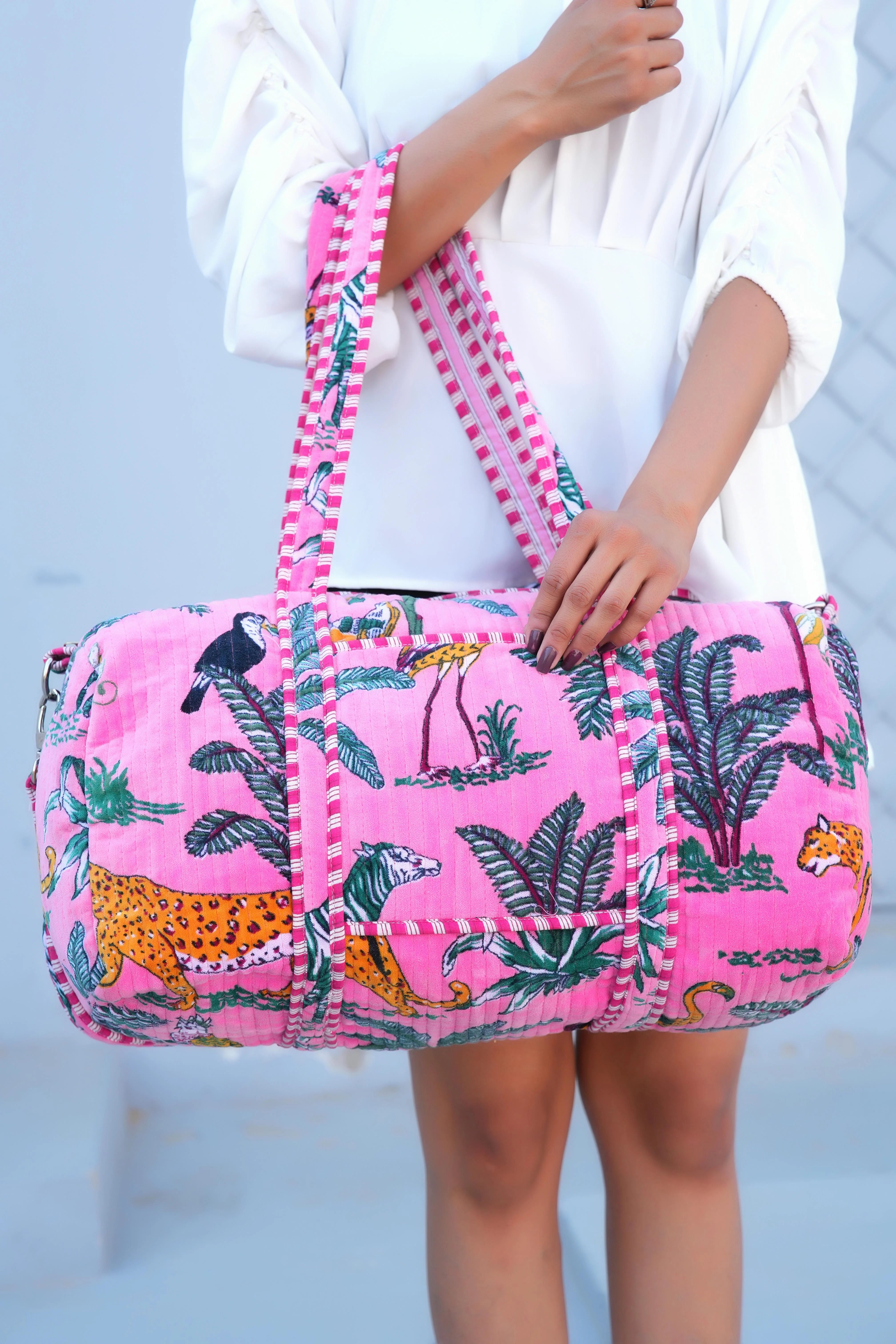 The Jungle Velvet Weekender - Image 134