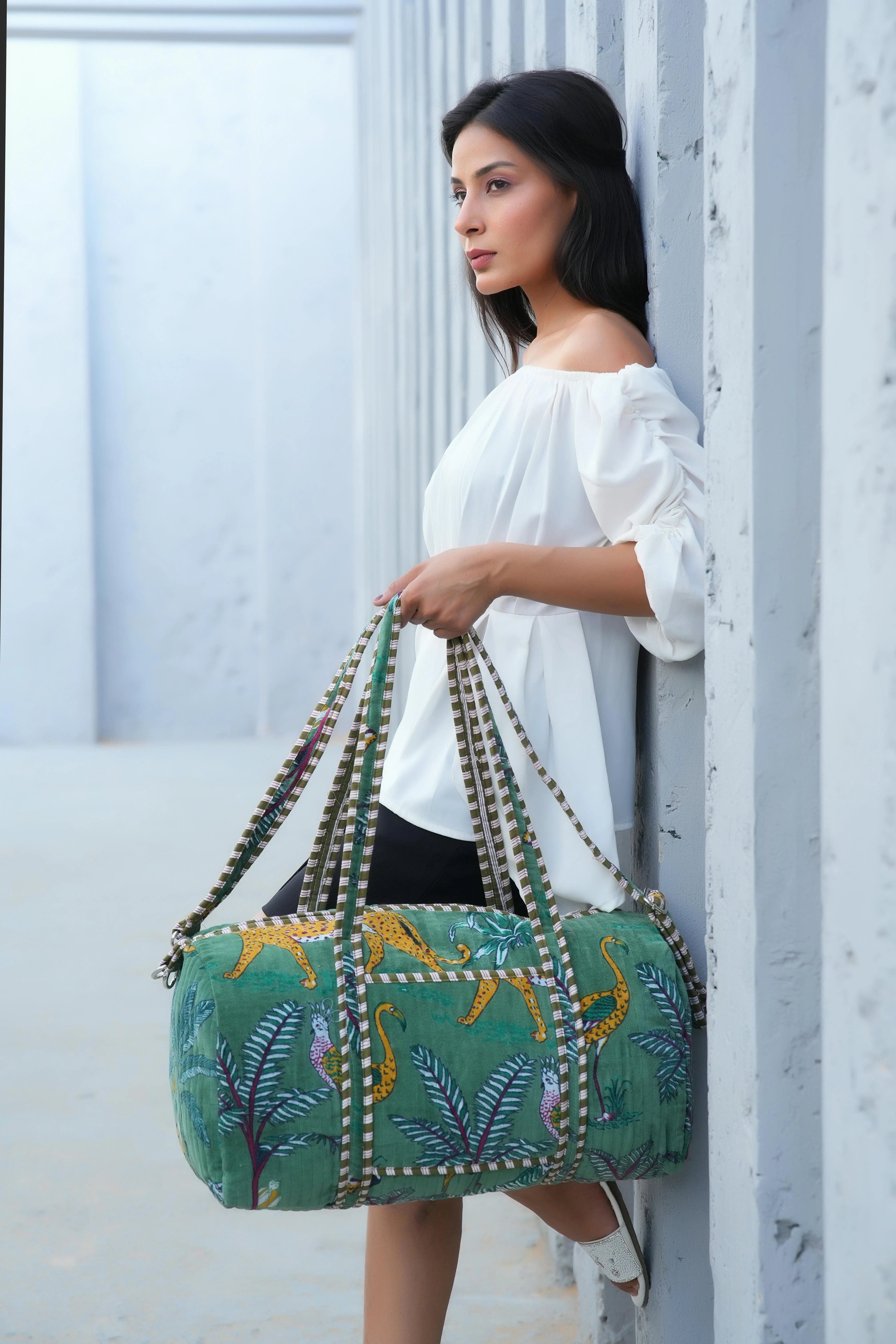 The Jungle Velvet Weekender - Image 140