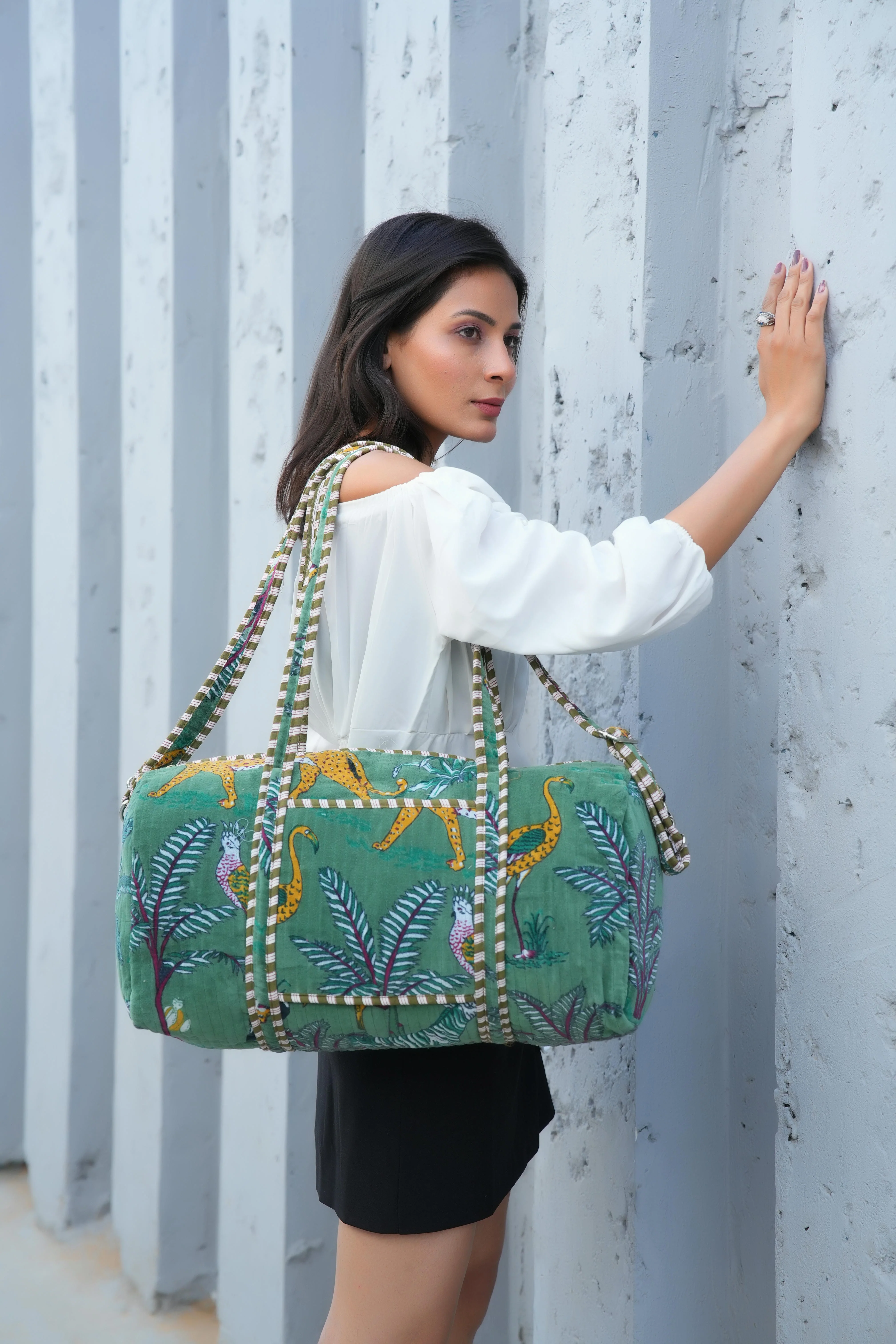 The Jungle Velvet Weekender - Image 142