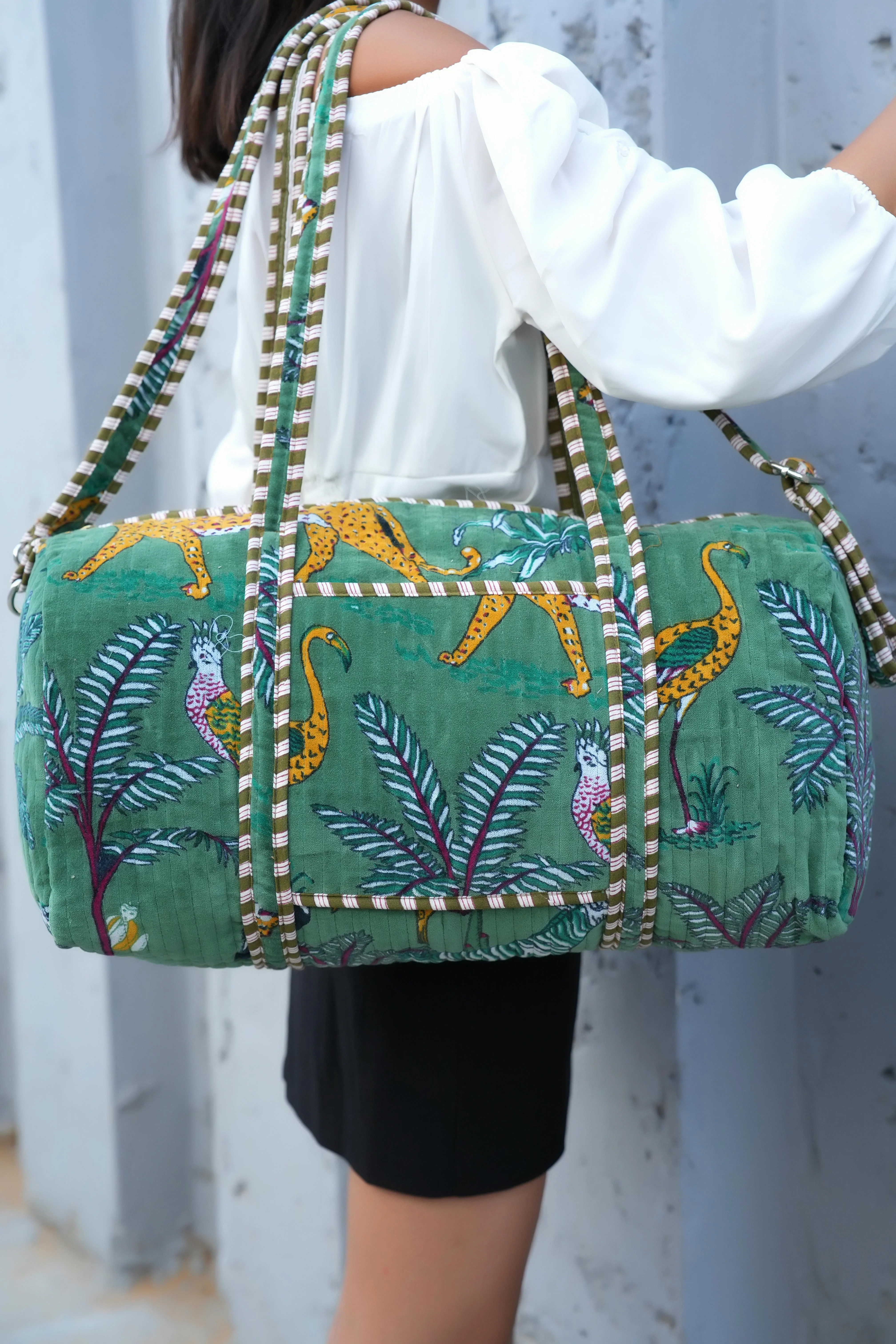 The Jungle Velvet Weekender - Image 144