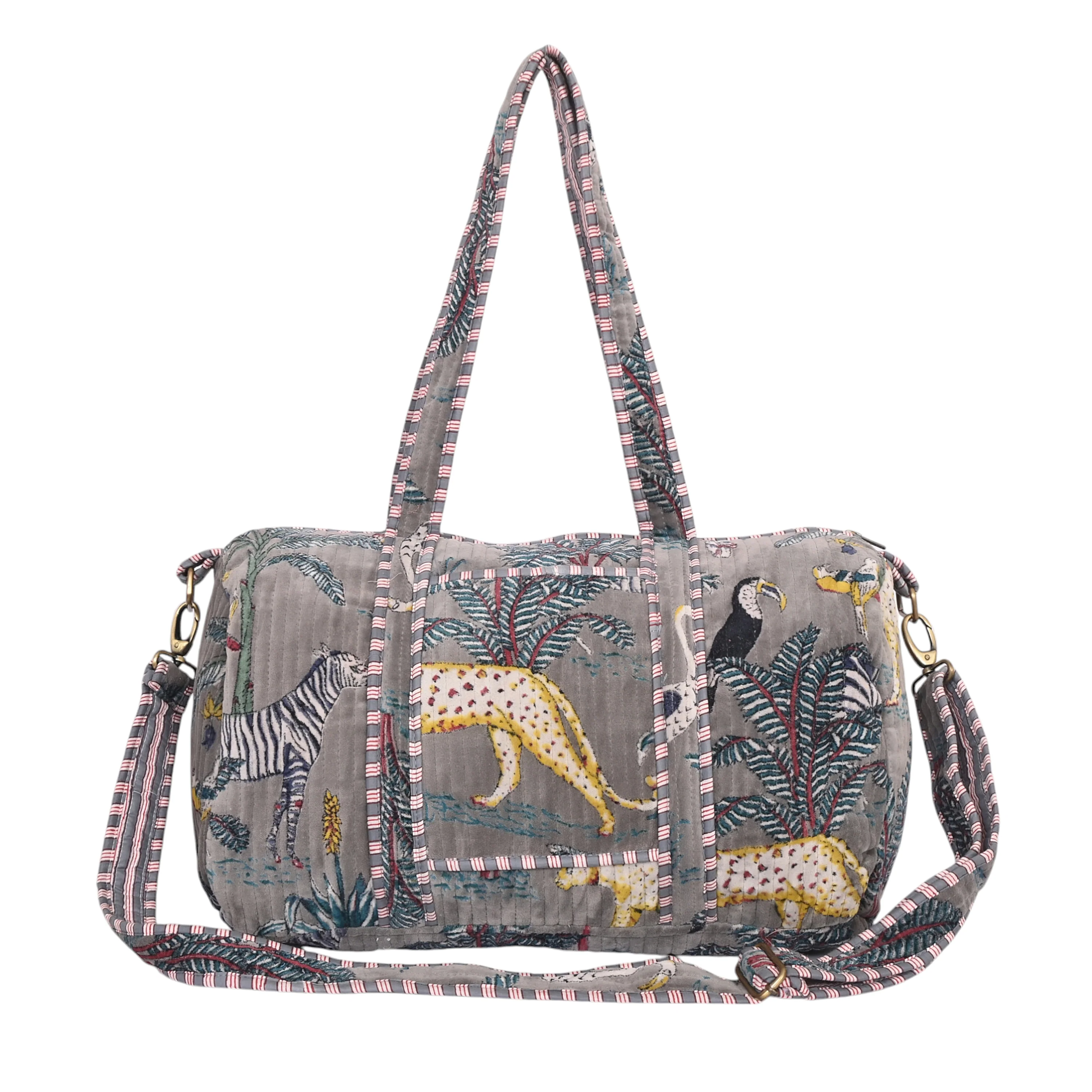 The Jungle Velvet Weekender - Image 35