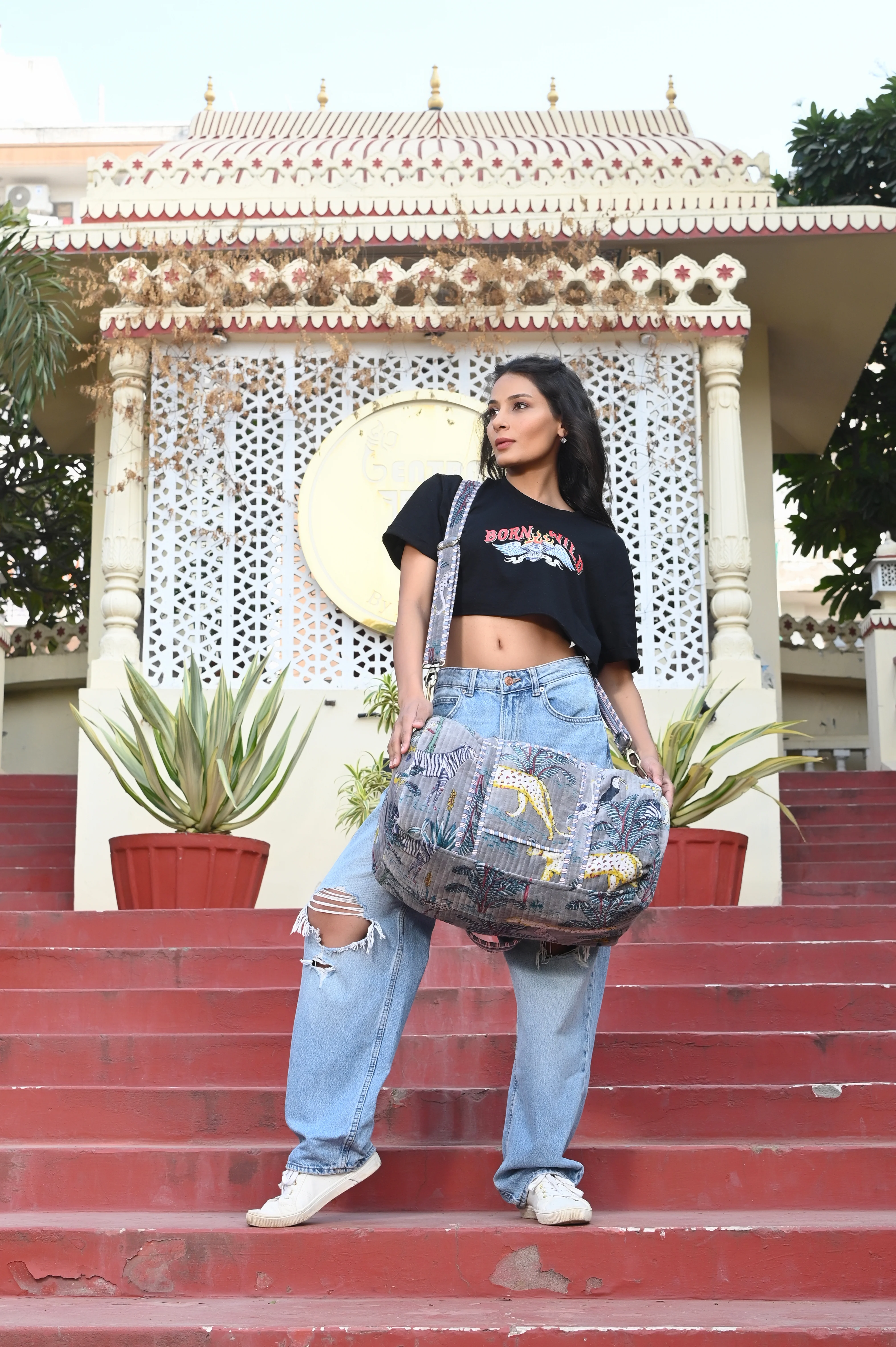 The Jungle Velvet Weekender - Image 48