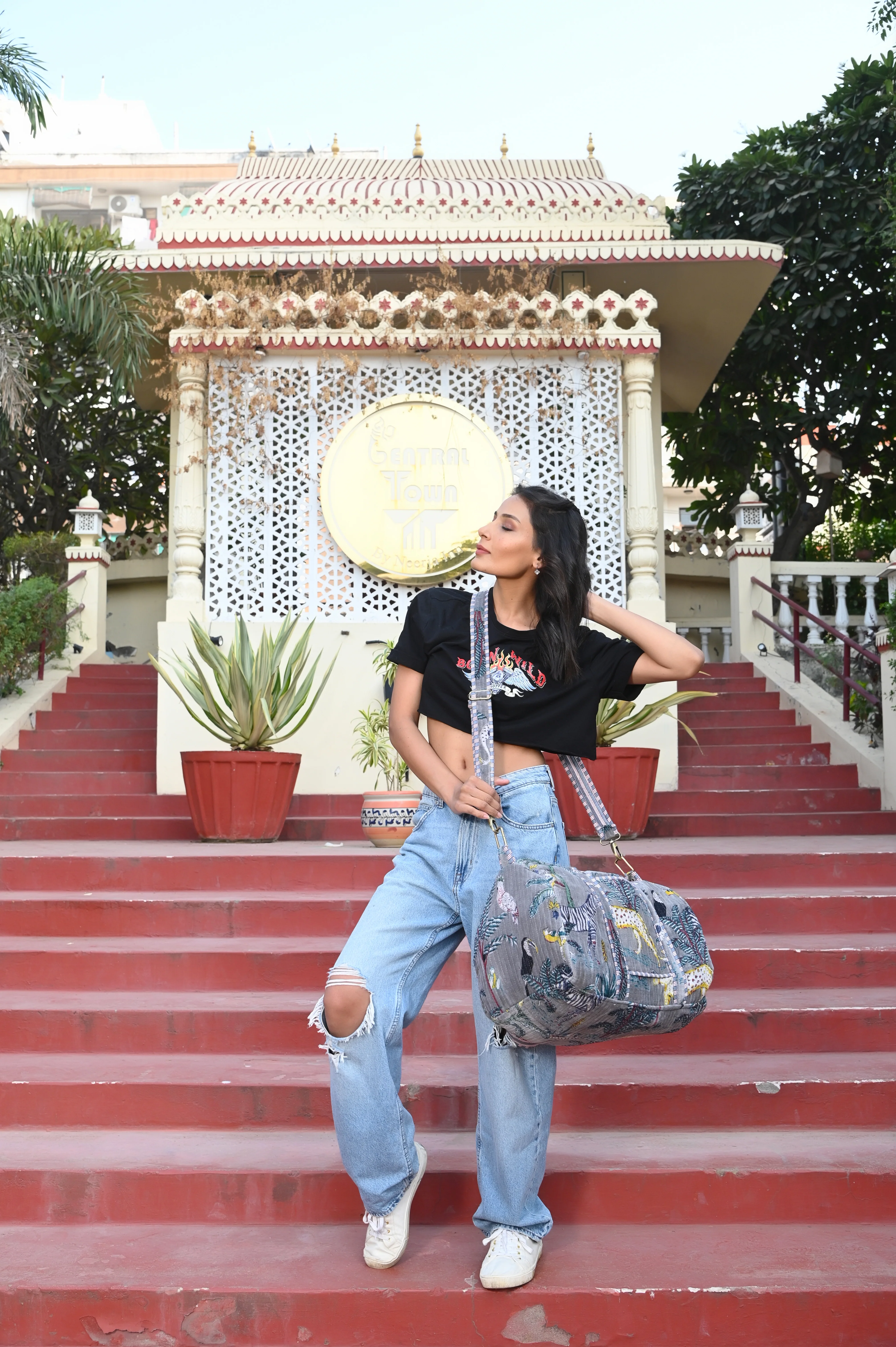 The Jungle Velvet Weekender - Image 49