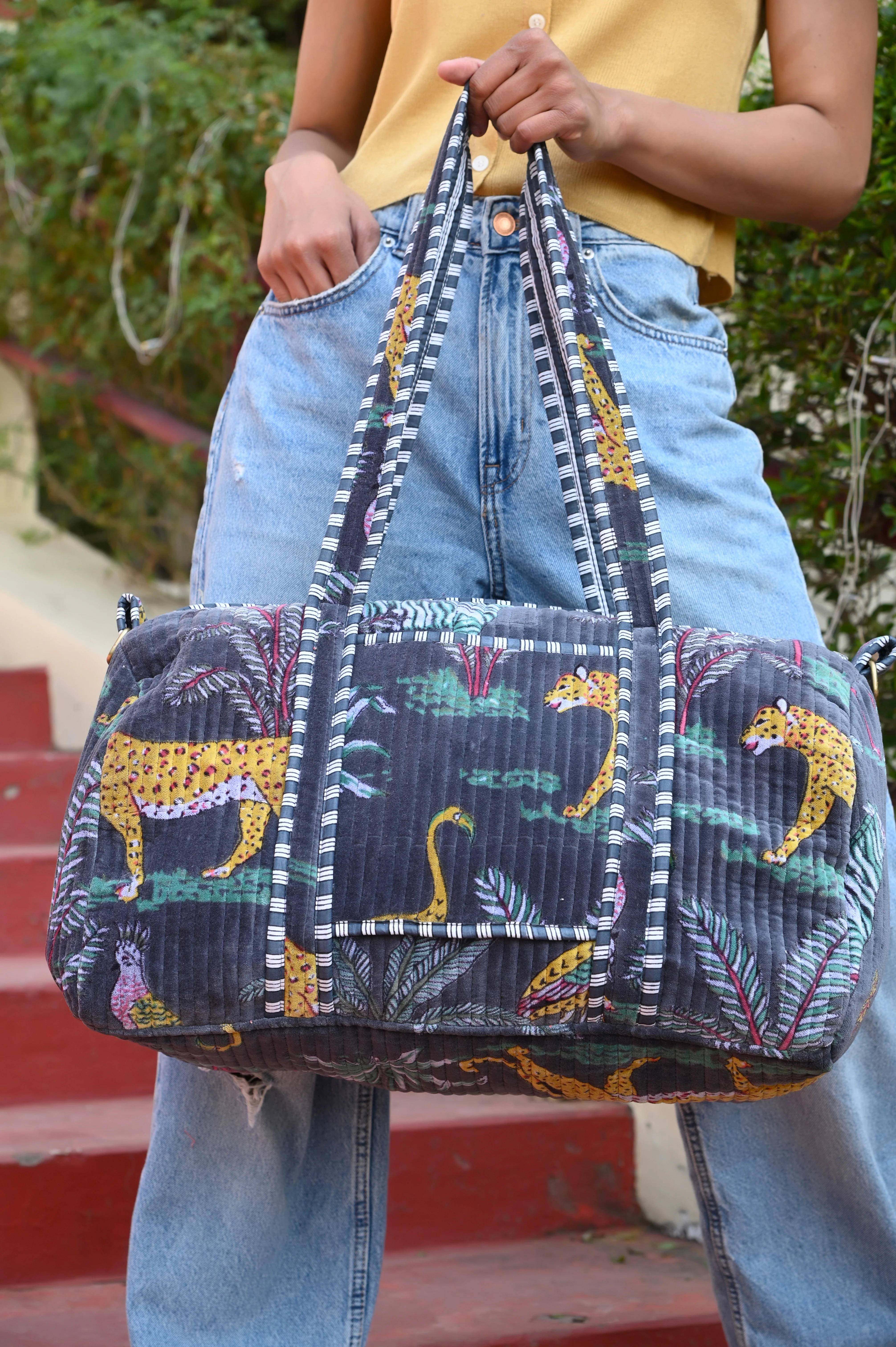 The Jungle Velvet Weekender - Image 59