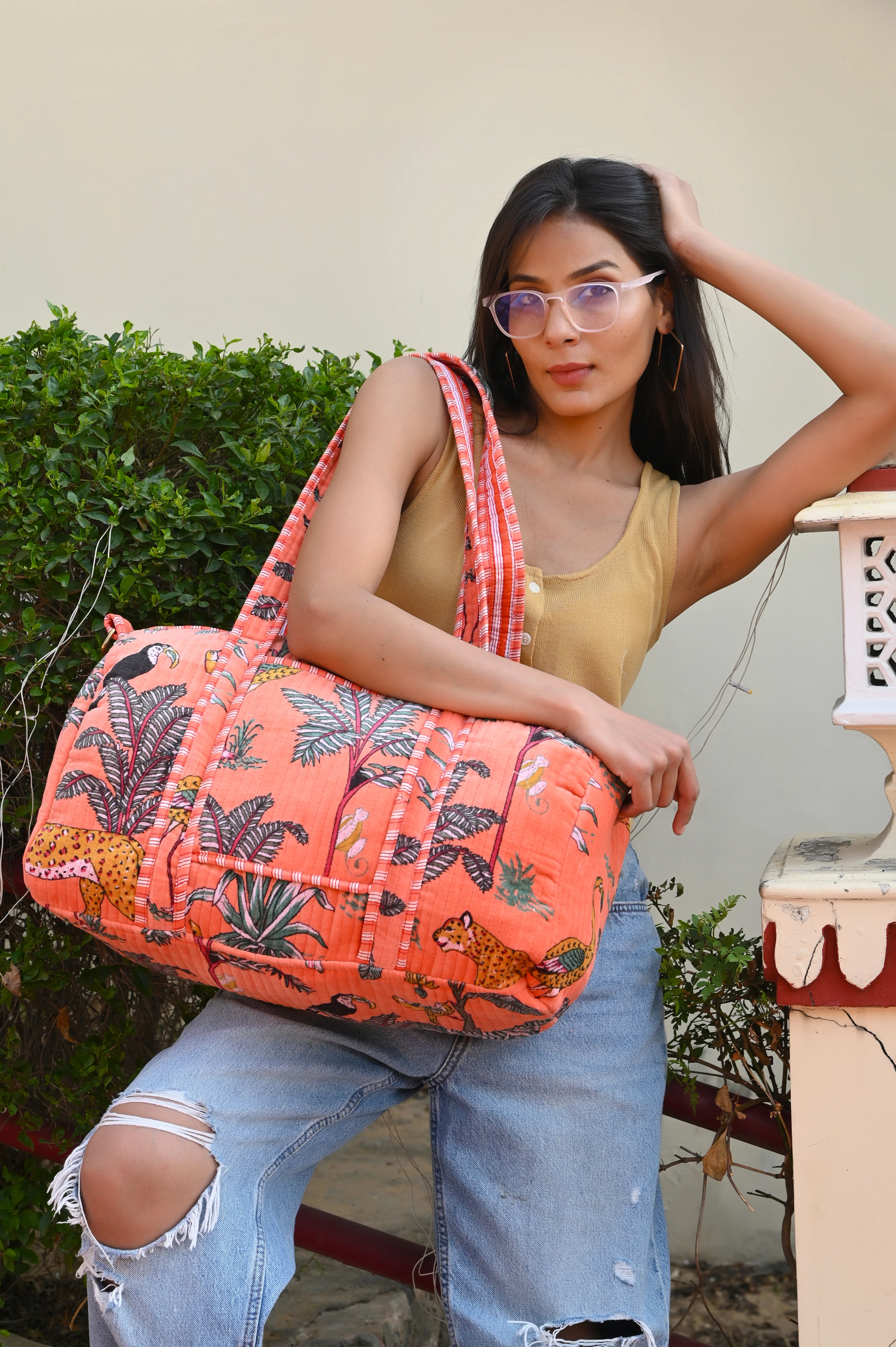 The Jungle Velvet Weekender - Image 62