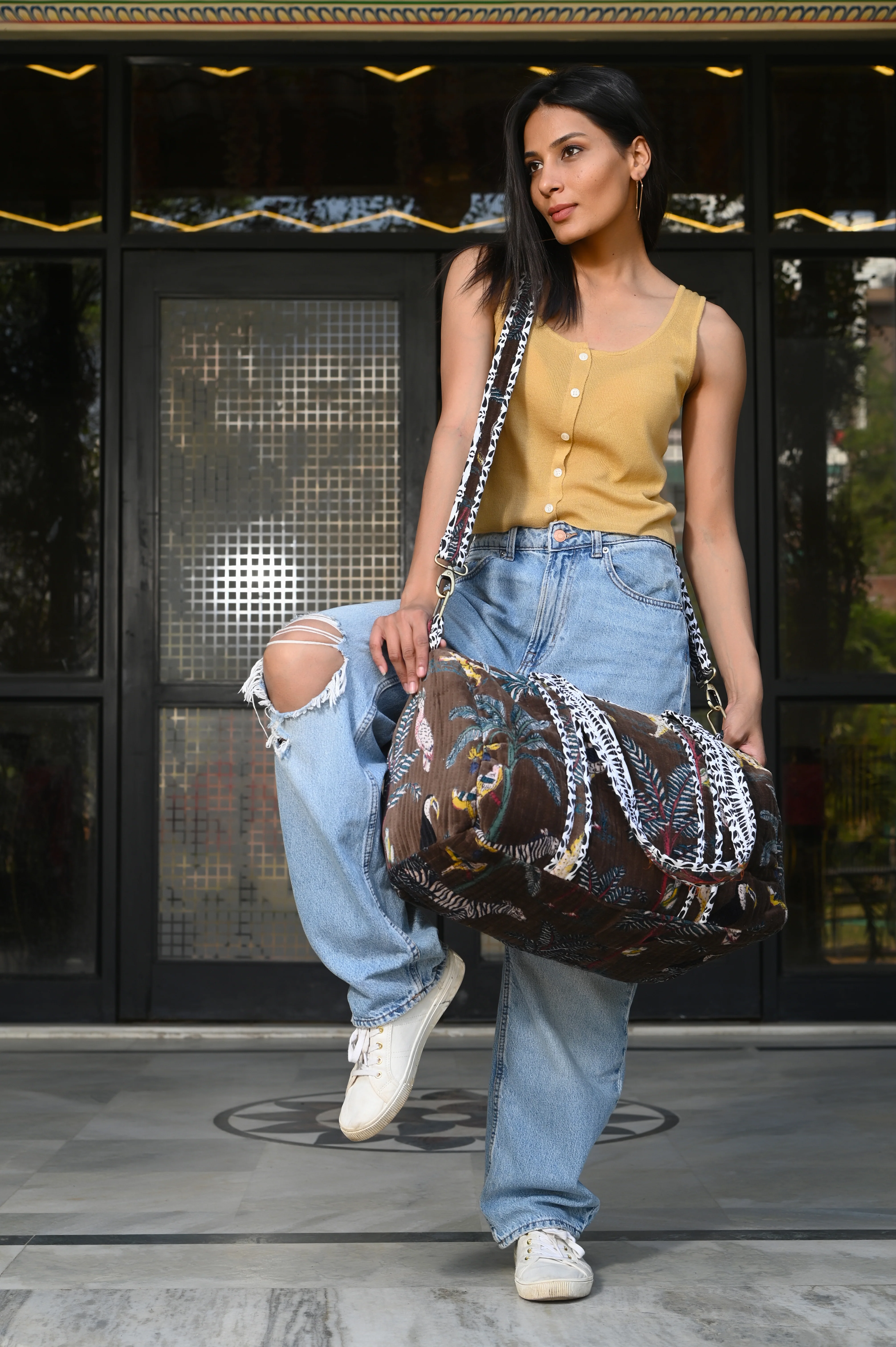 The Jungle Velvet Weekender - Image 63