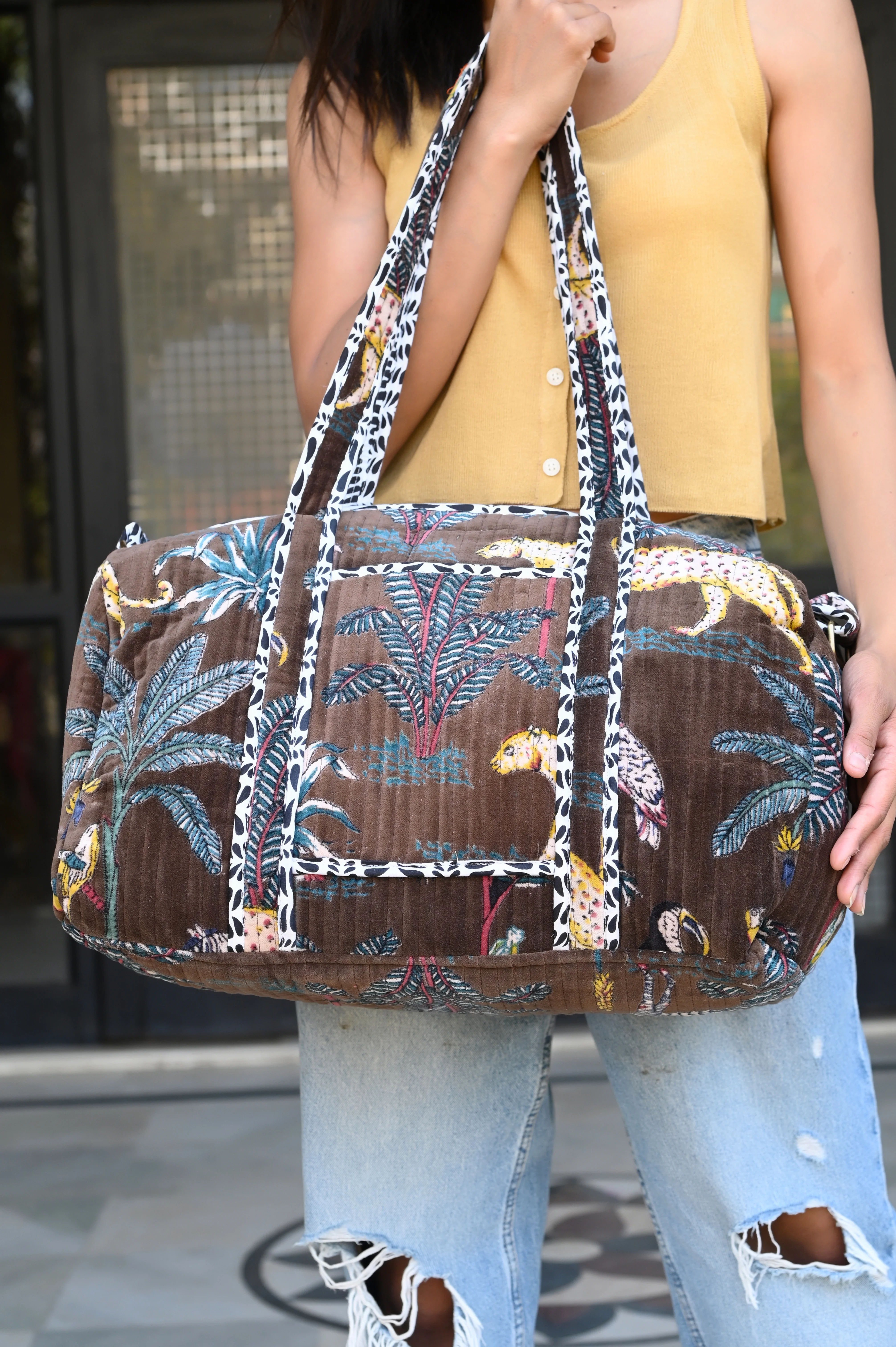 The Jungle Velvet Weekender - Image 69