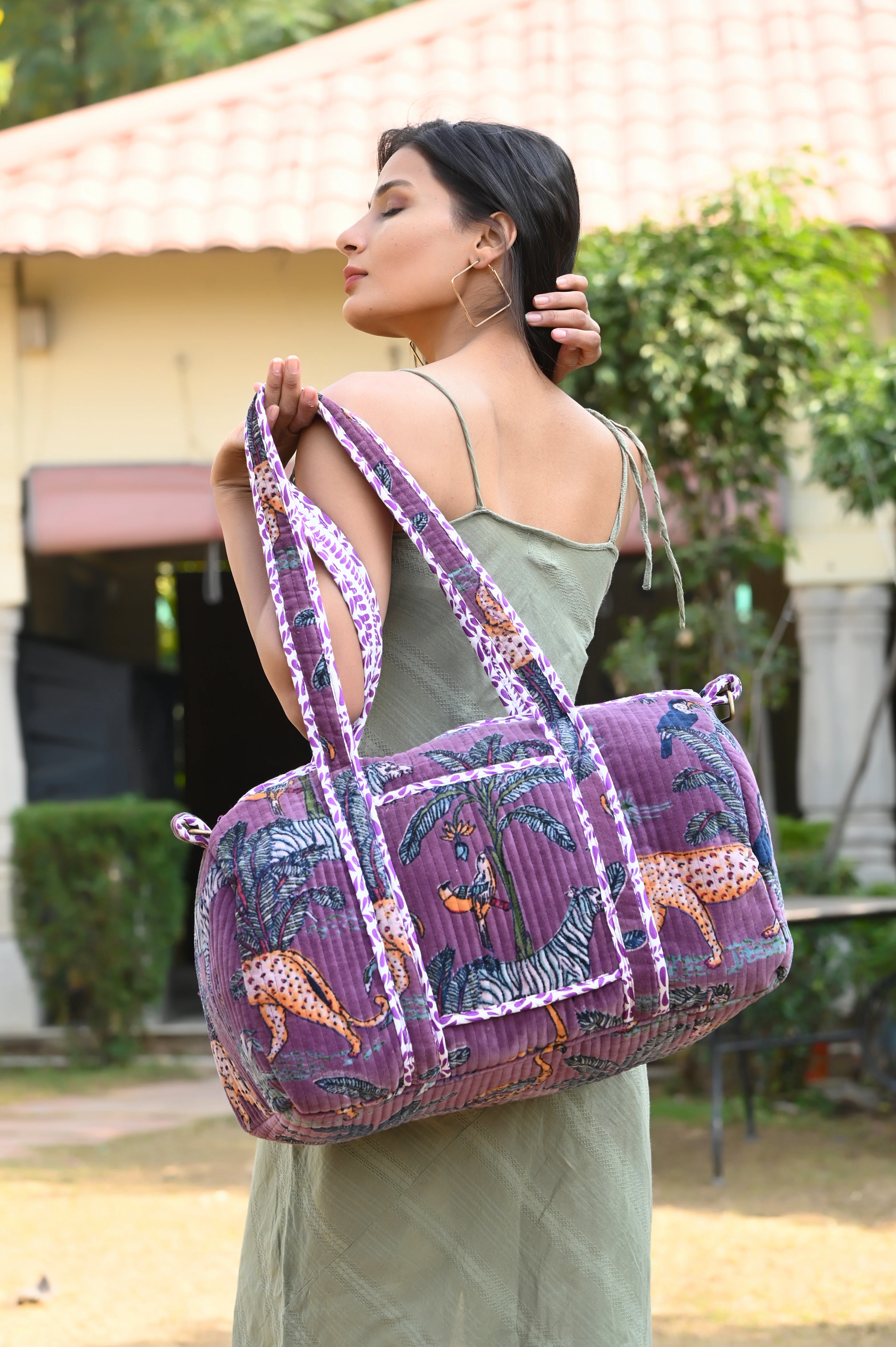 The Jungle Velvet Weekender - Image 77