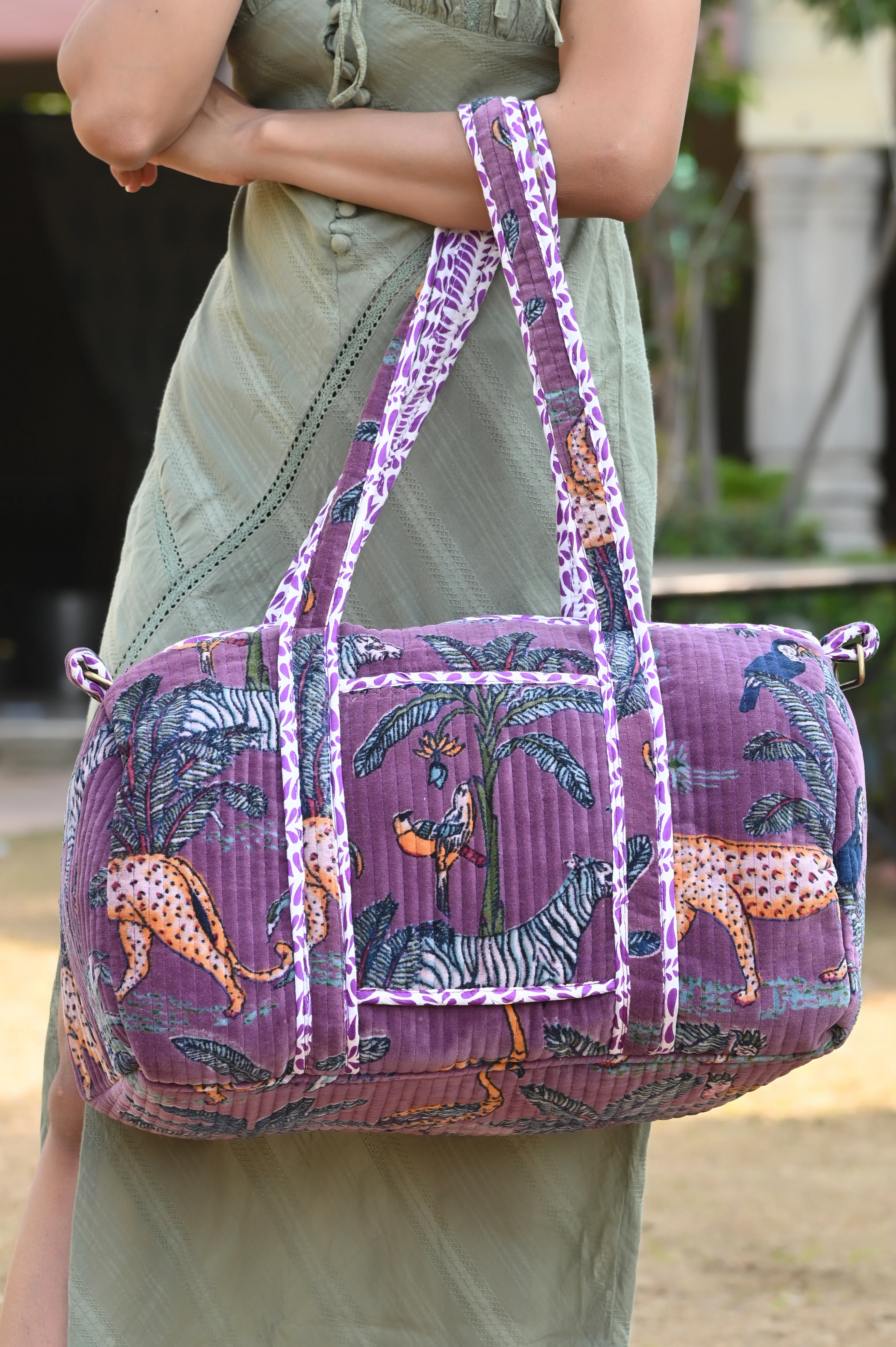 The Jungle Velvet Weekender - Image 78