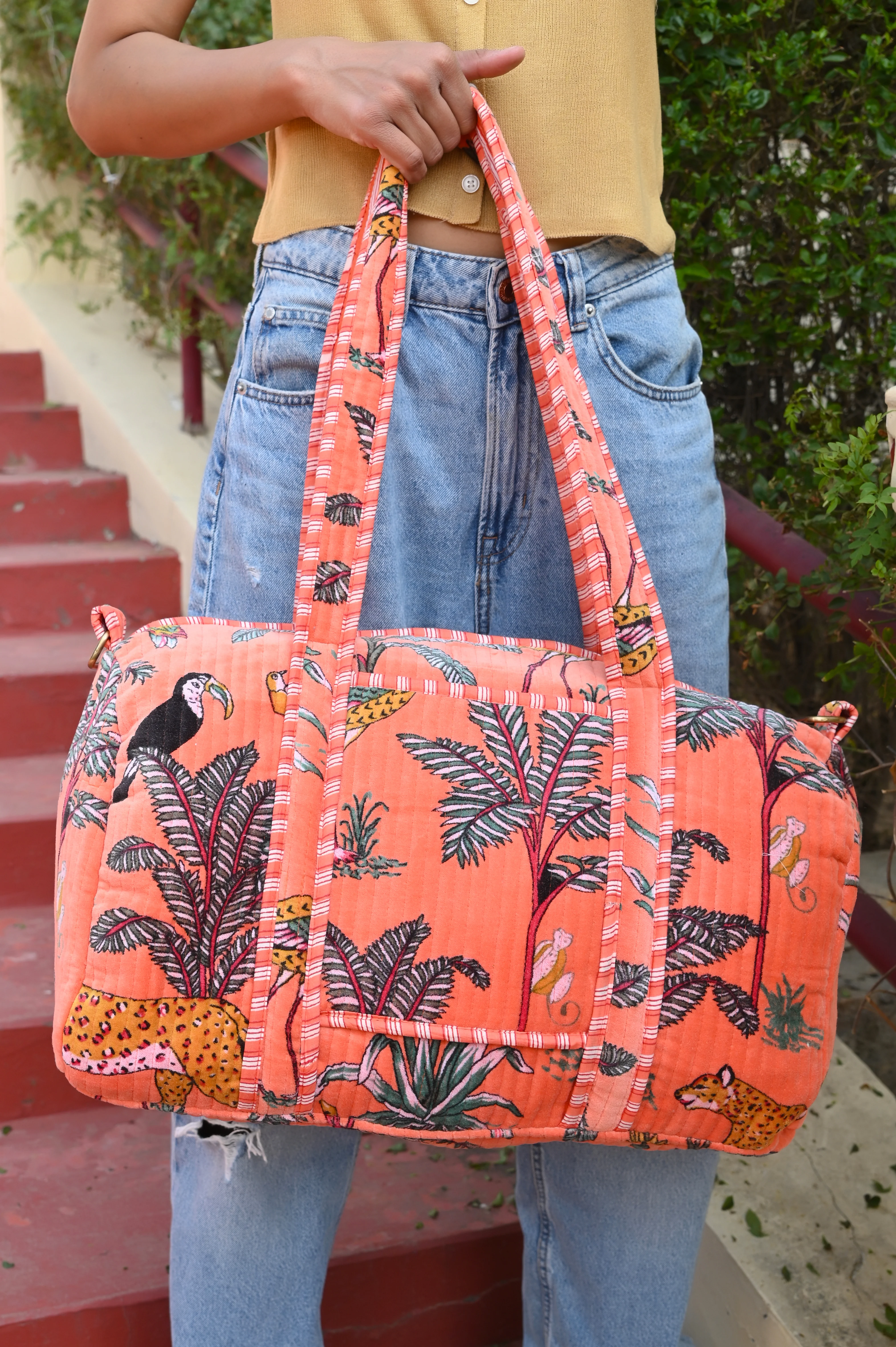 The Jungle Velvet Weekender - Image 90