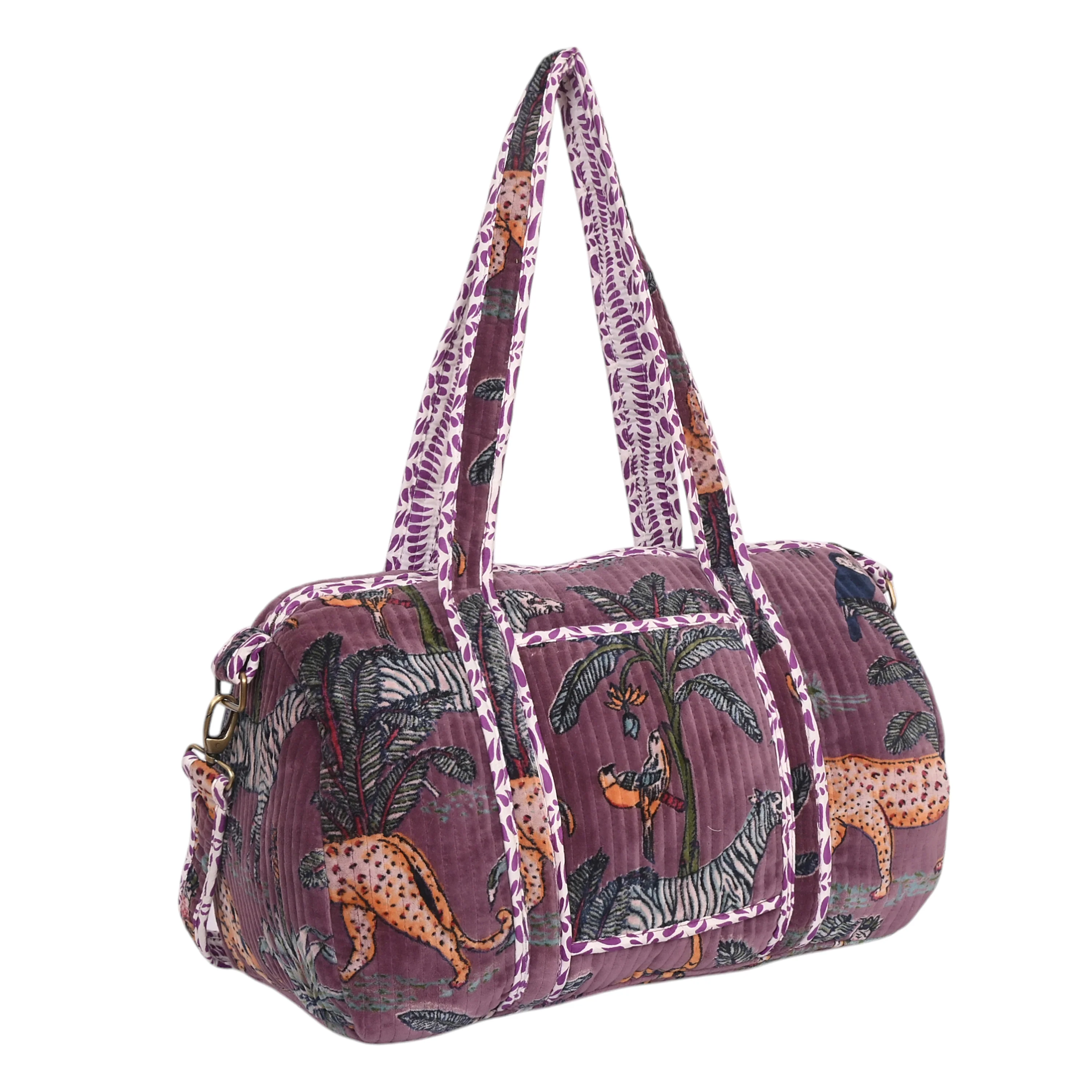 The Jungle Velvet Weekender - Image 96