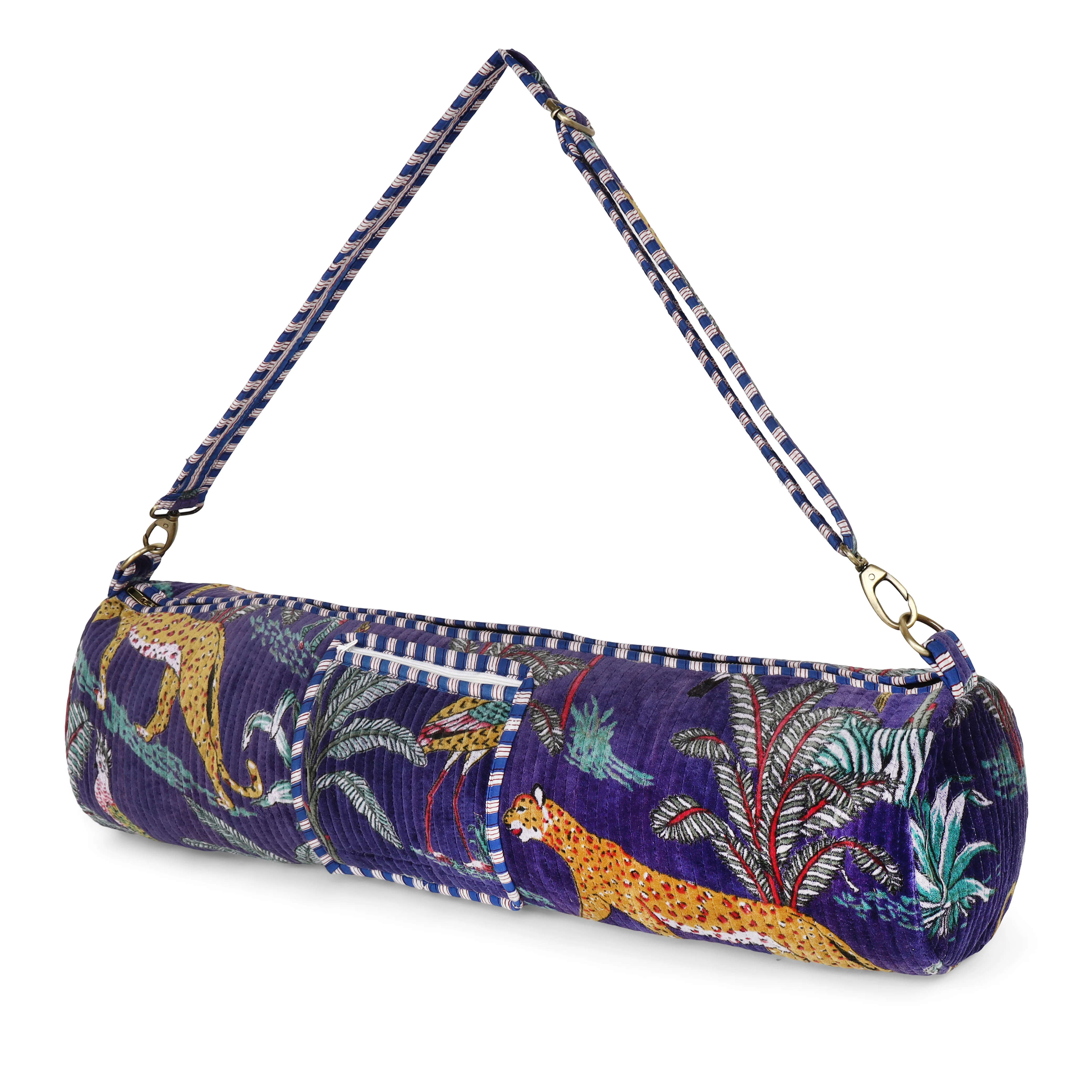 The Jungle Velvet Yoga Bag - Image 12