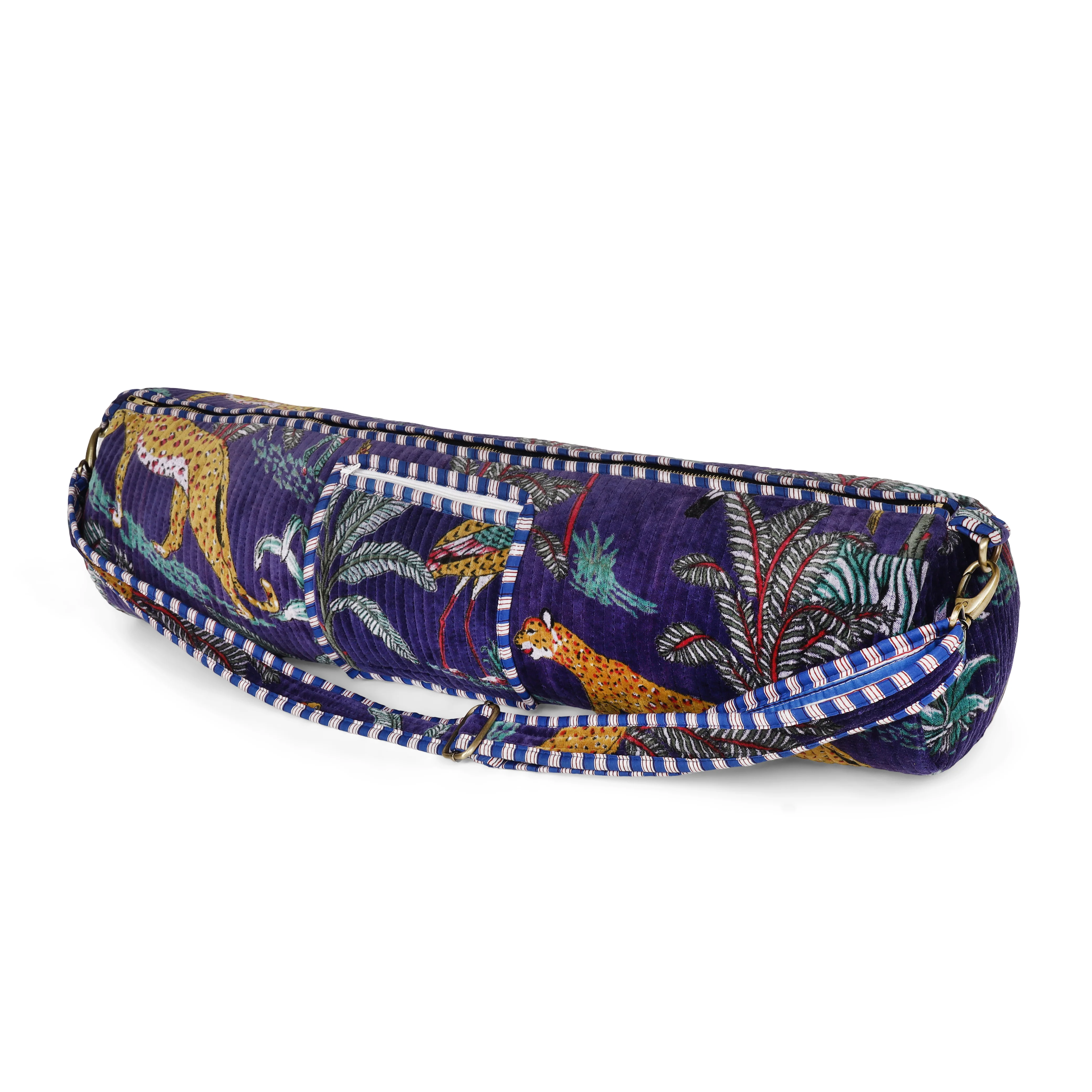 The Jungle Velvet Yoga Bag - Image 13