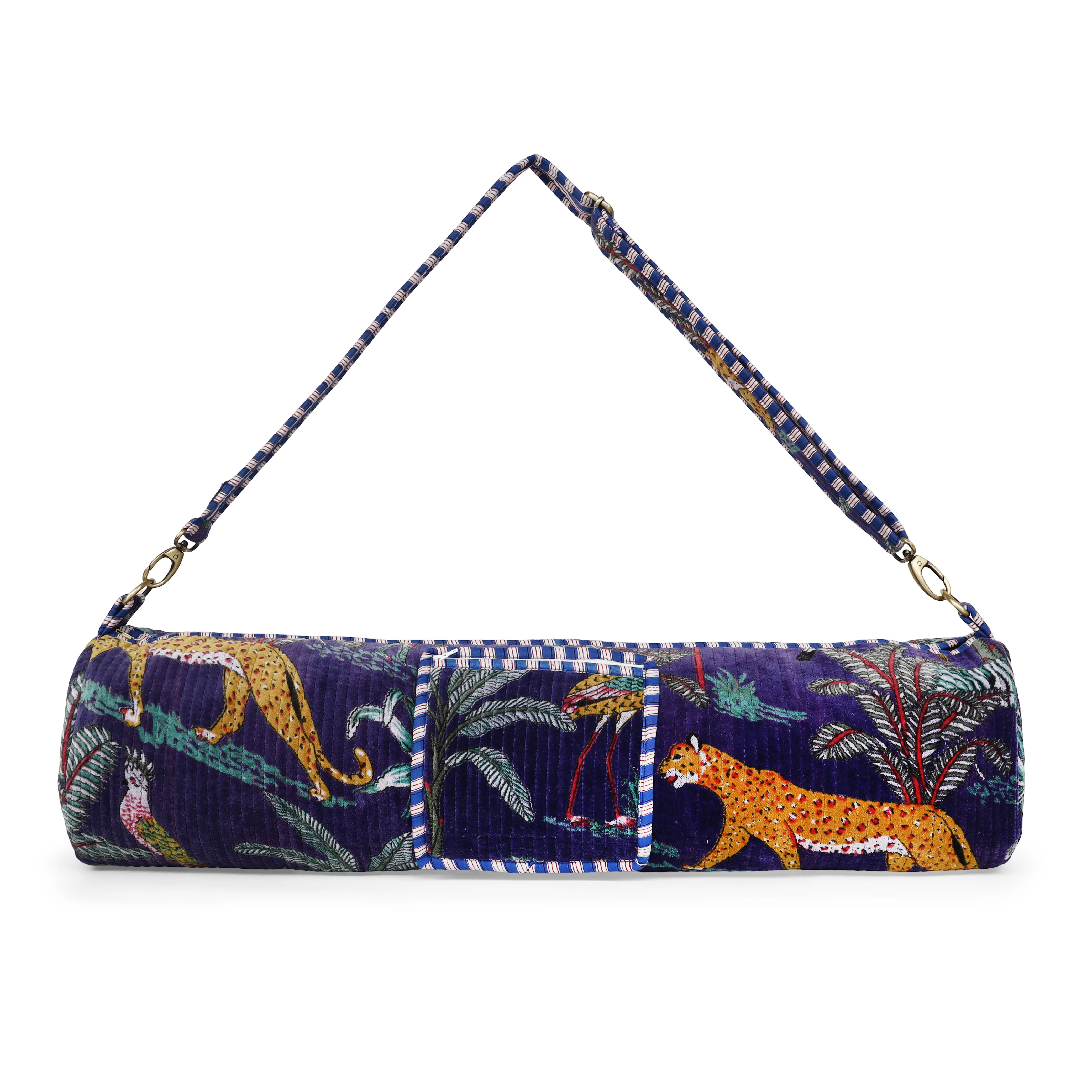The Jungle Velvet Yoga Bag - Image 14