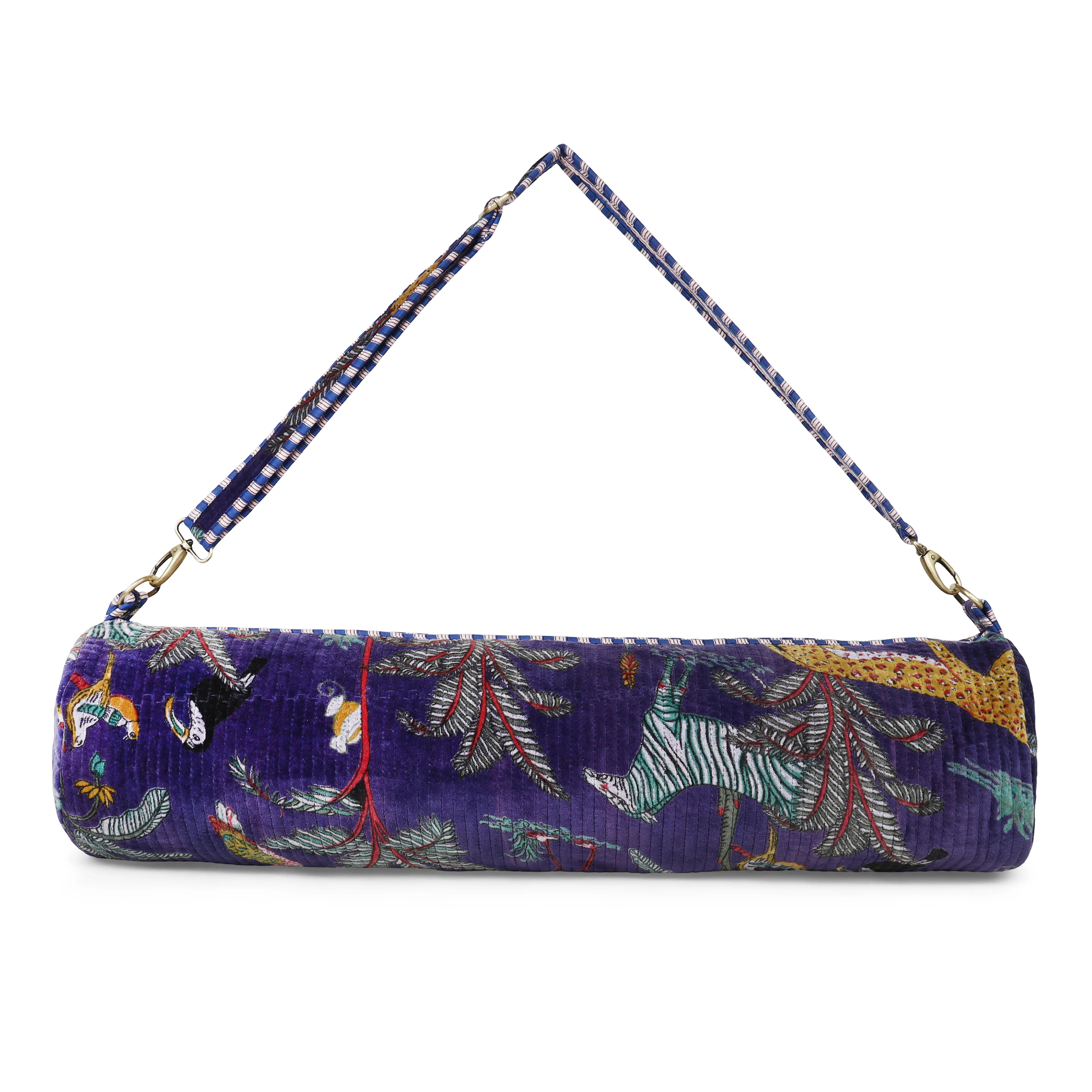 The Jungle Velvet Yoga Bag - Image 15