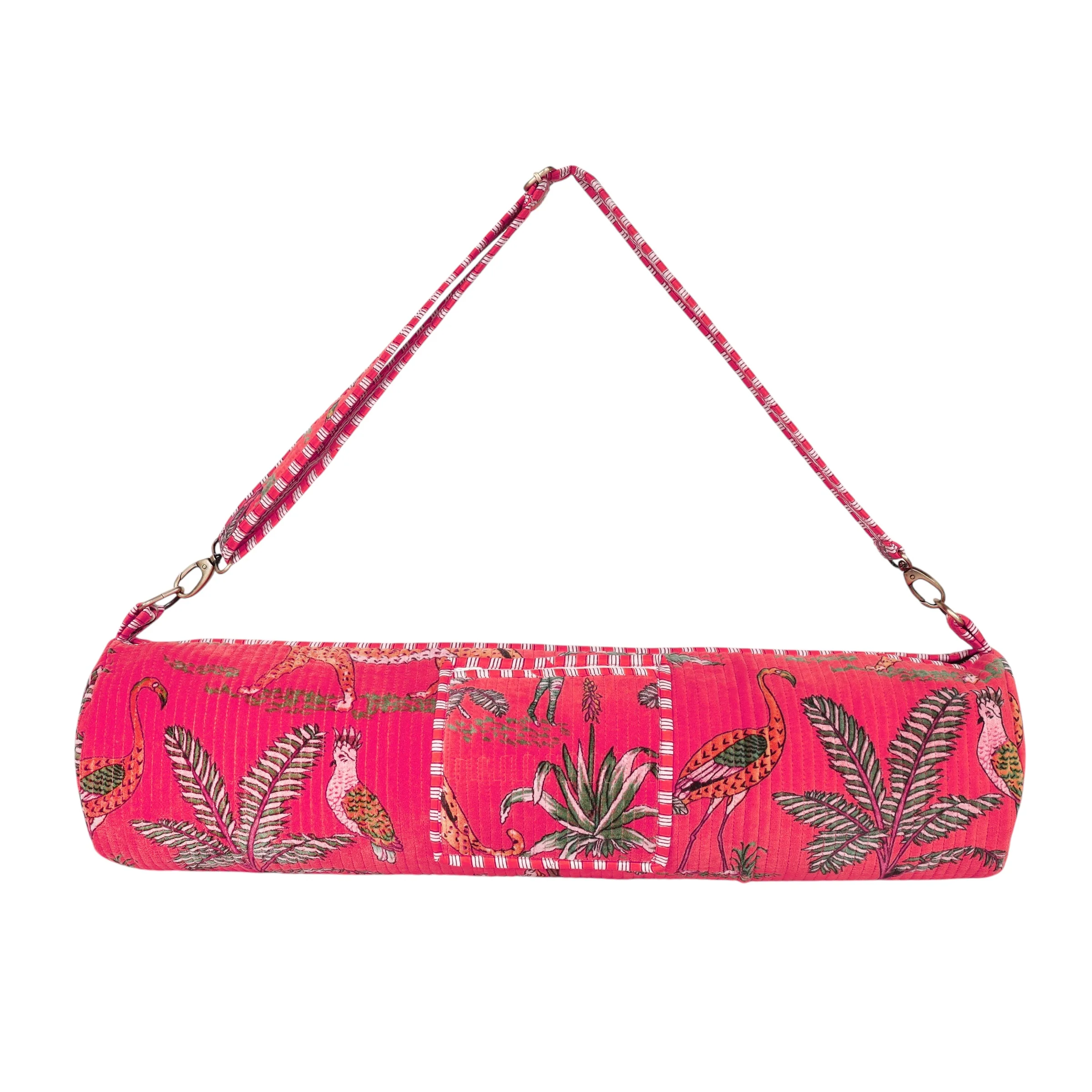 The Jungle Velvet Yoga Bag - Image 19