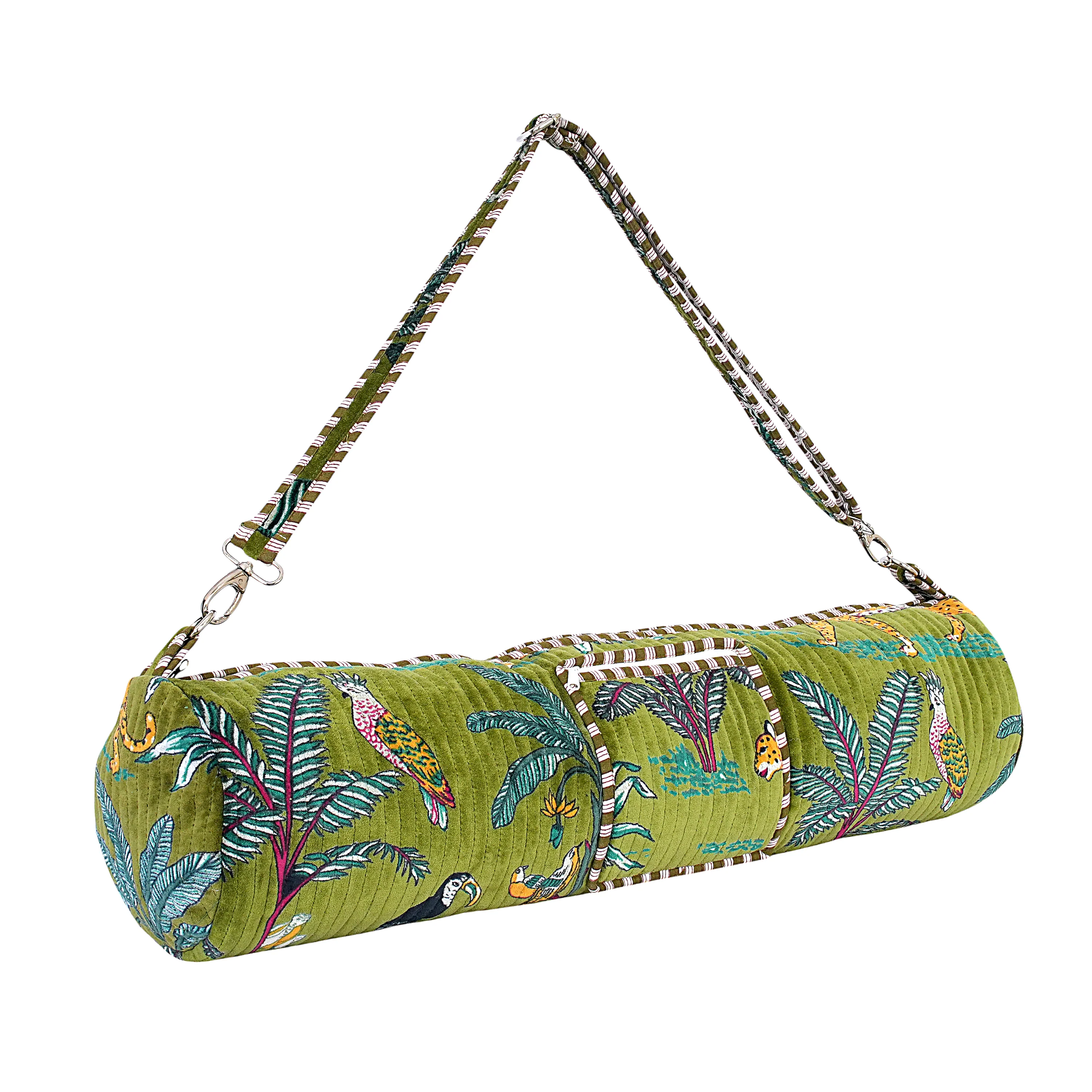 The Jungle Velvet Yoga Bag - Image 49