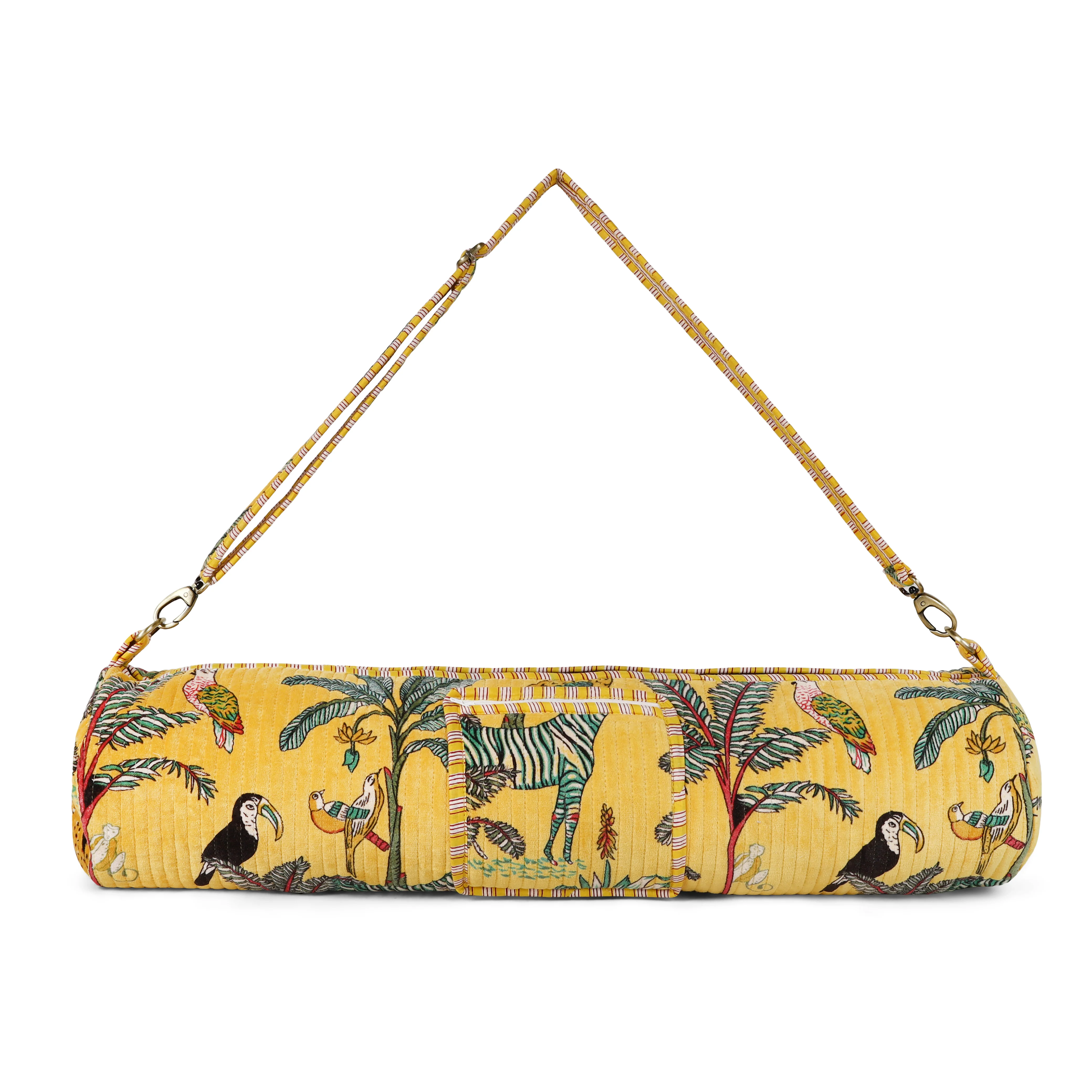 The Jungle Velvet Yoga Bag - Image 6