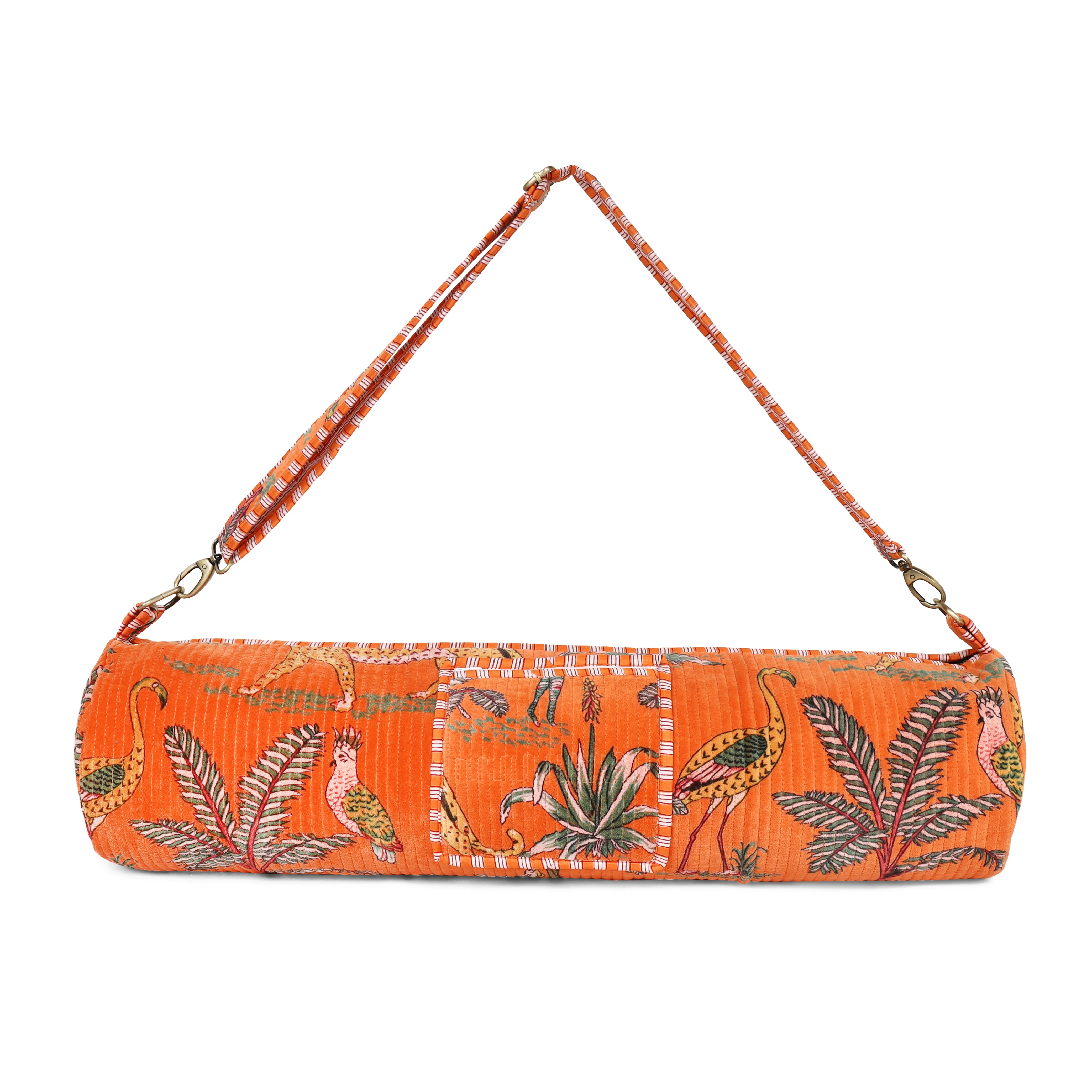 The Jungle Velvet Yoga Bag - Image 8