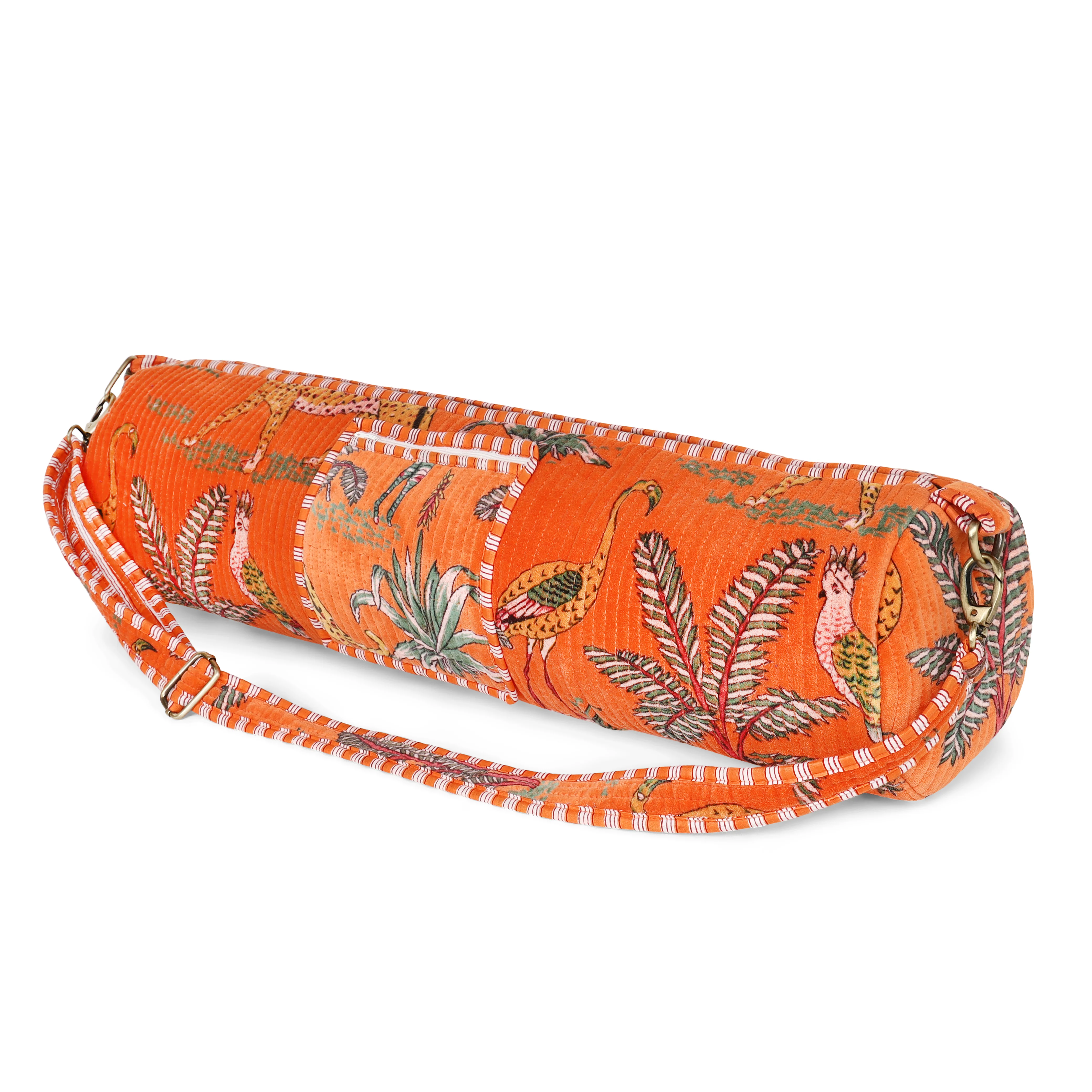 The Jungle Velvet Yoga Bag - Image 9
