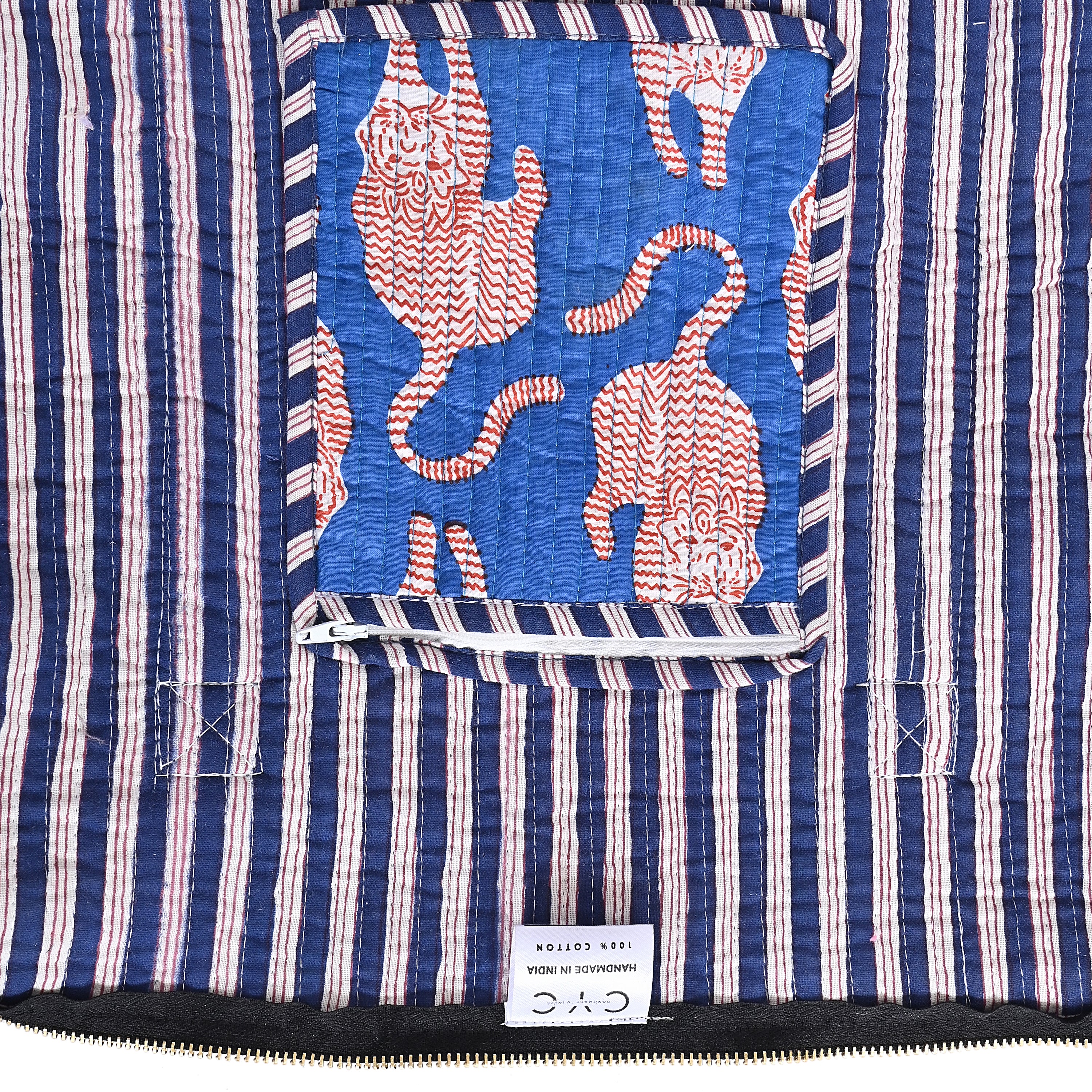 The Mouse Tiger Cotton Weekender - Image 11