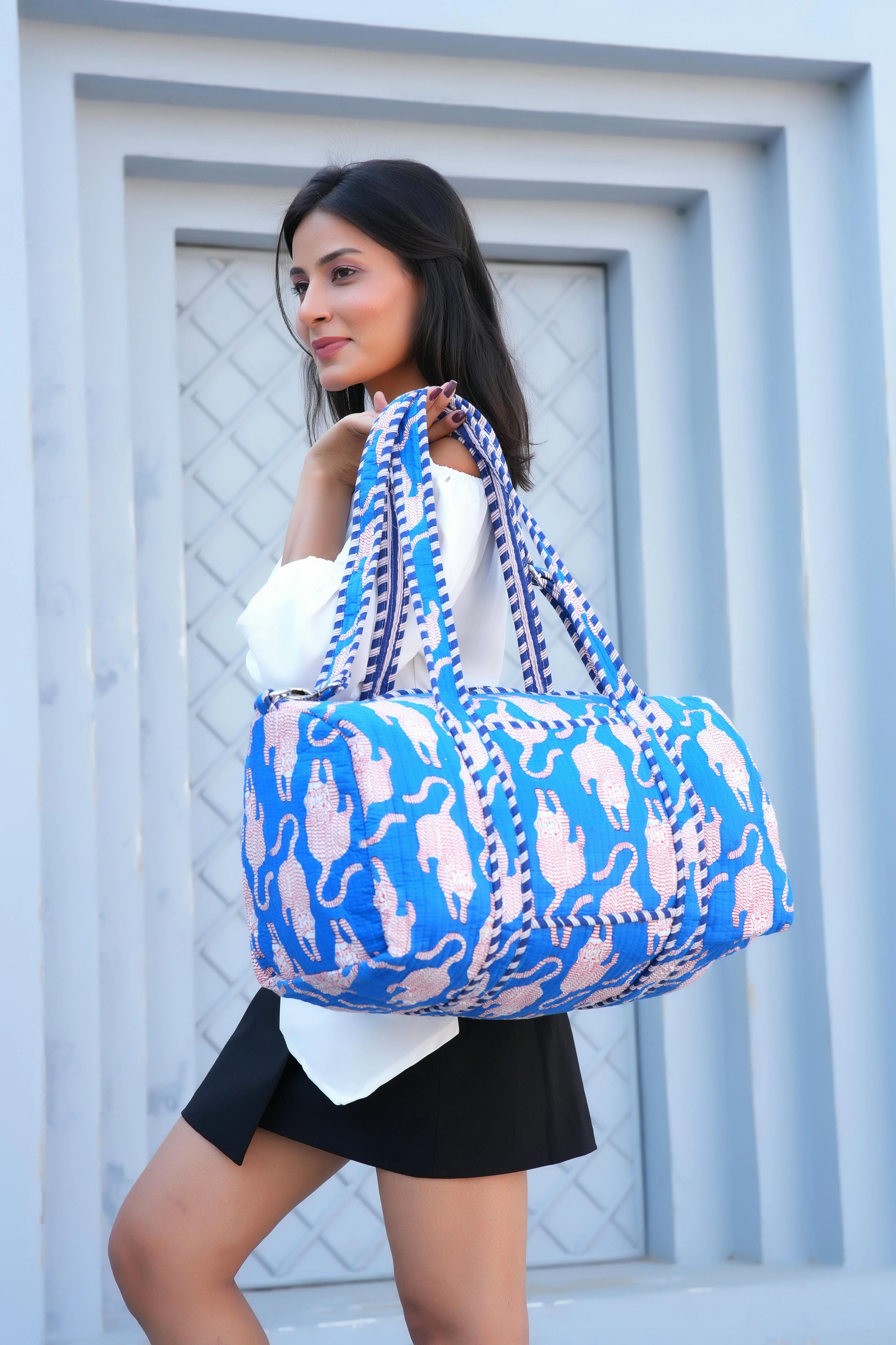 The Mouse Tiger Cotton Weekender - Image 19