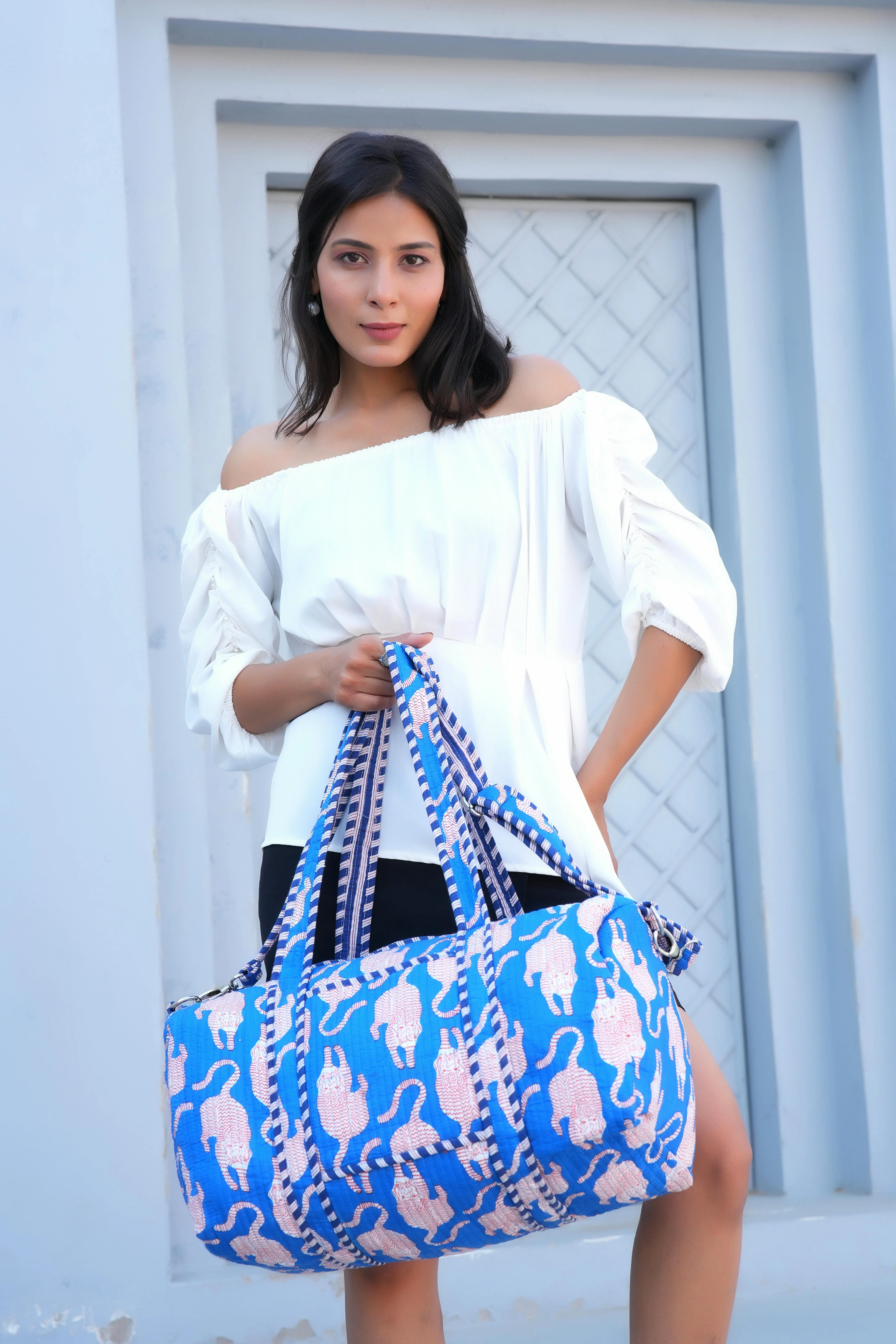 The Mouse Tiger Cotton Weekender - Image 20