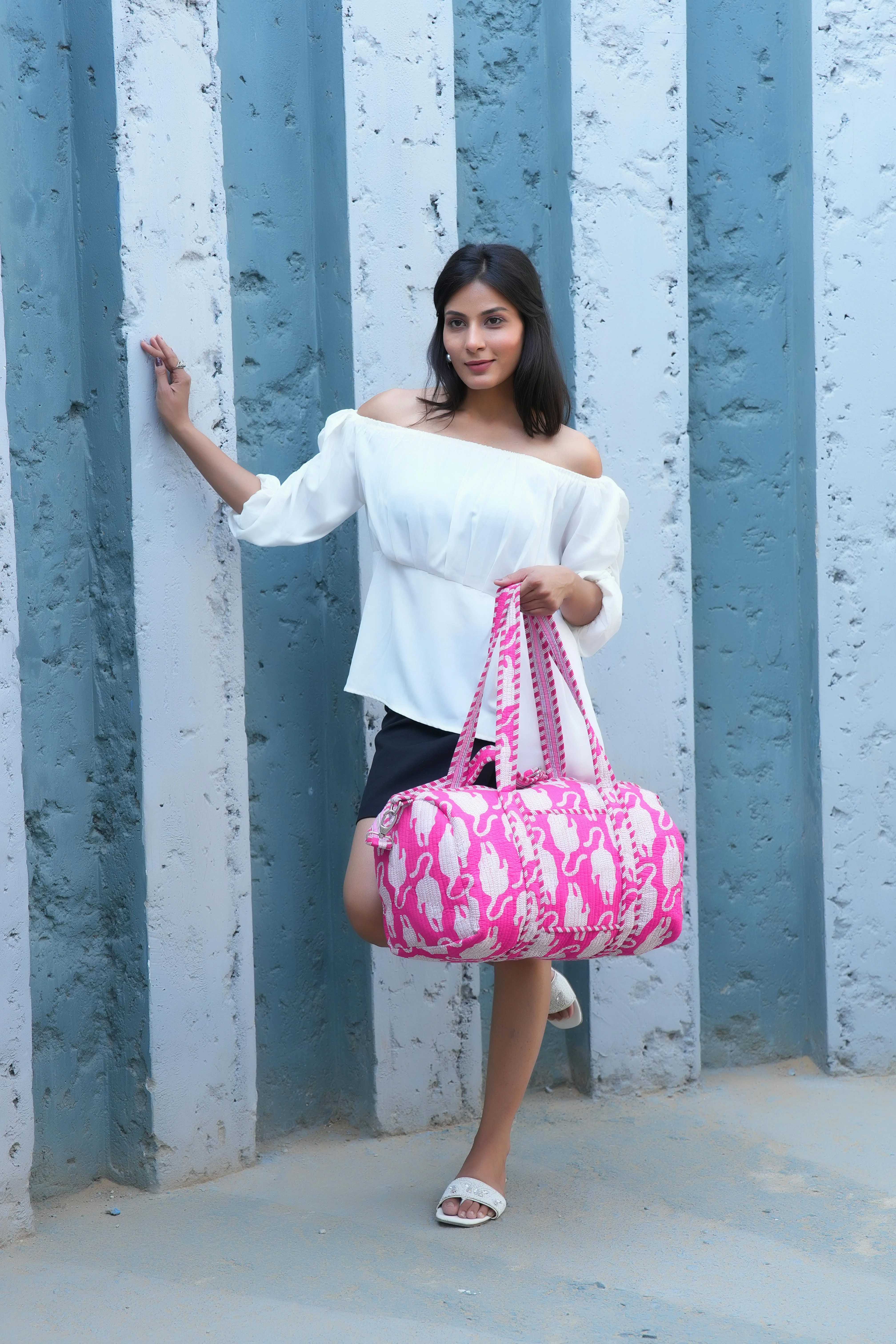 The Mouse Tiger Cotton Weekender - Image 28