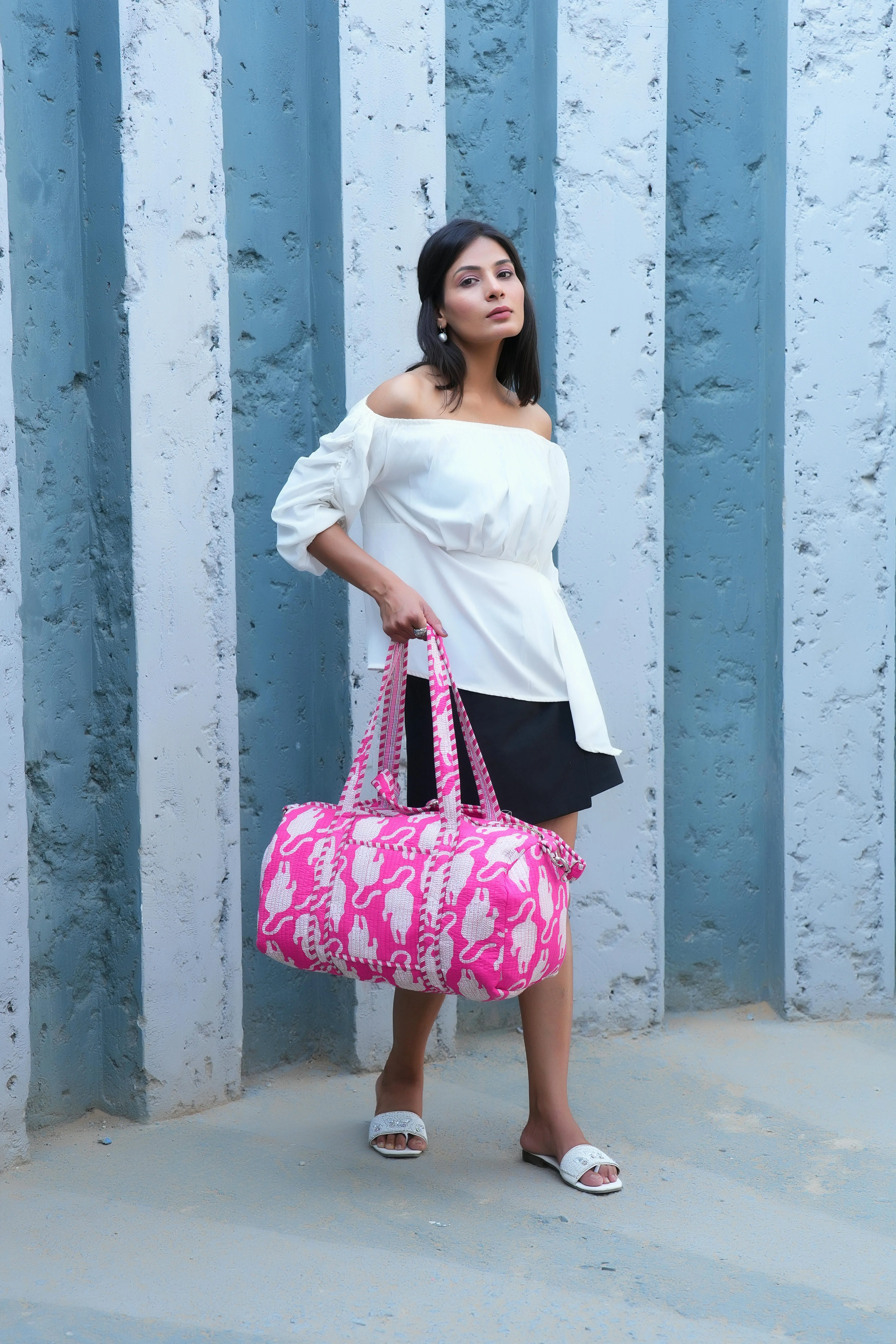 The Mouse Tiger Cotton Weekender - Image 30