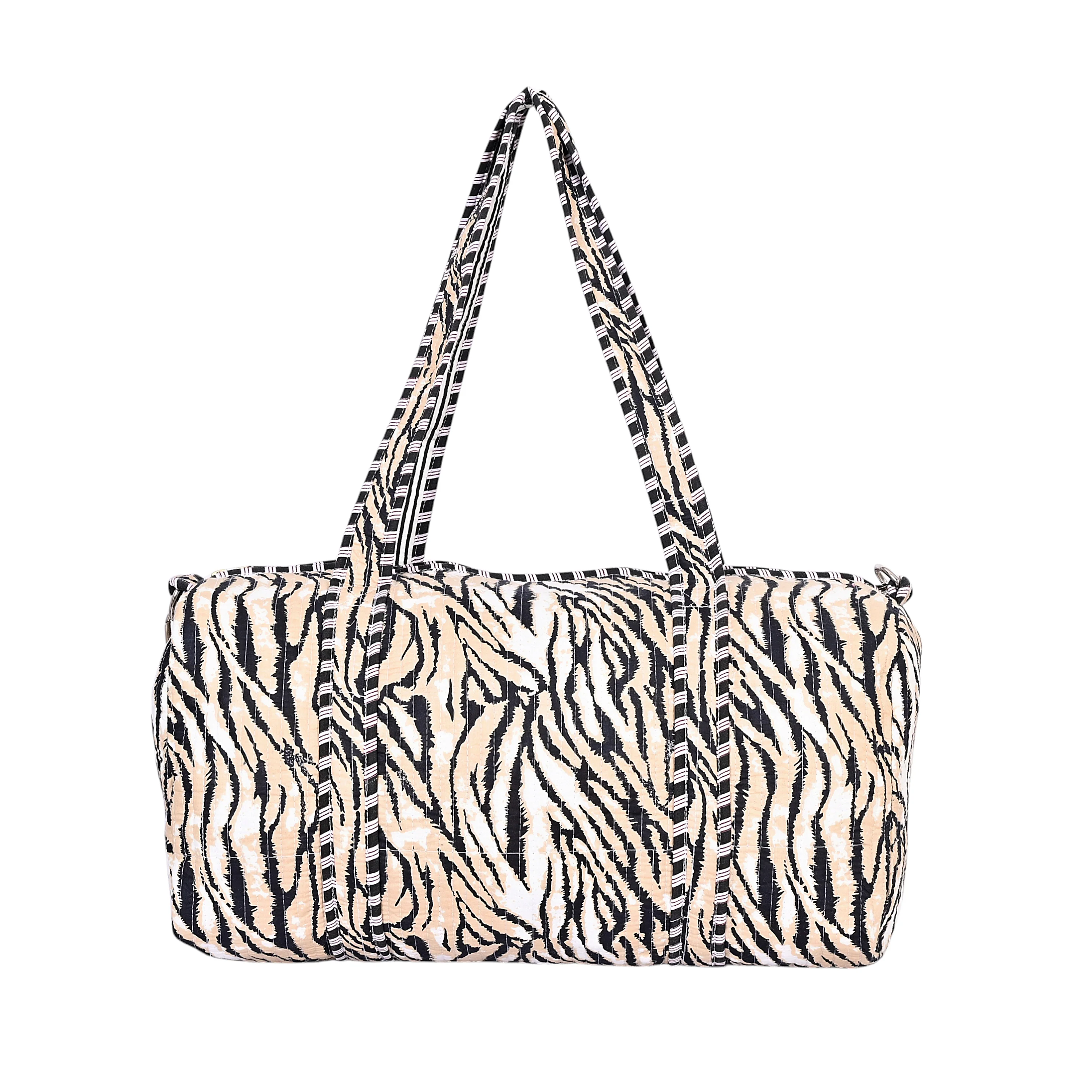 The Striped Tiger Cotton Weekender - Image 5