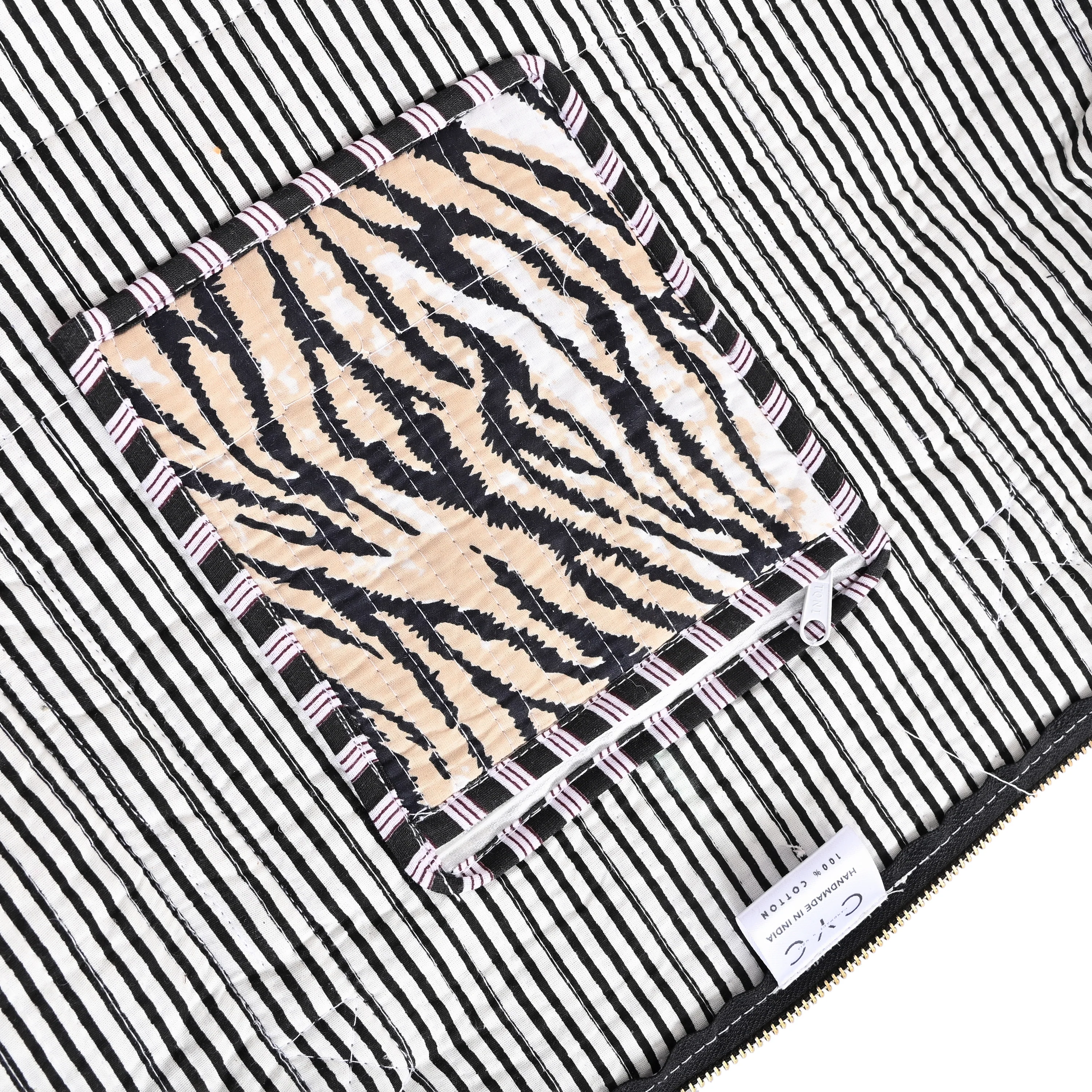 The Striped Tiger Cotton Weekender - Image 6