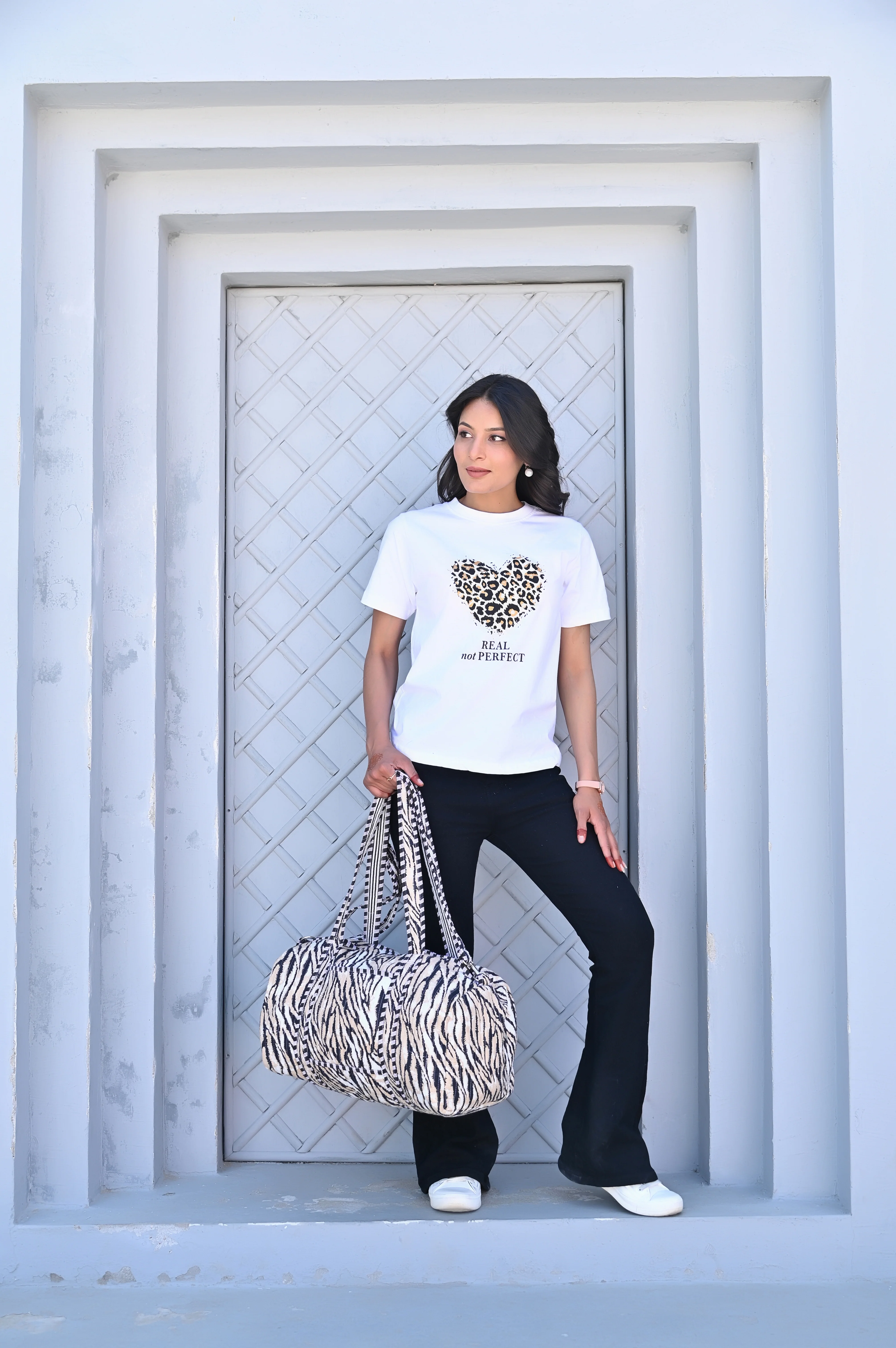 The Striped Tiger Cotton Weekender - Image 7