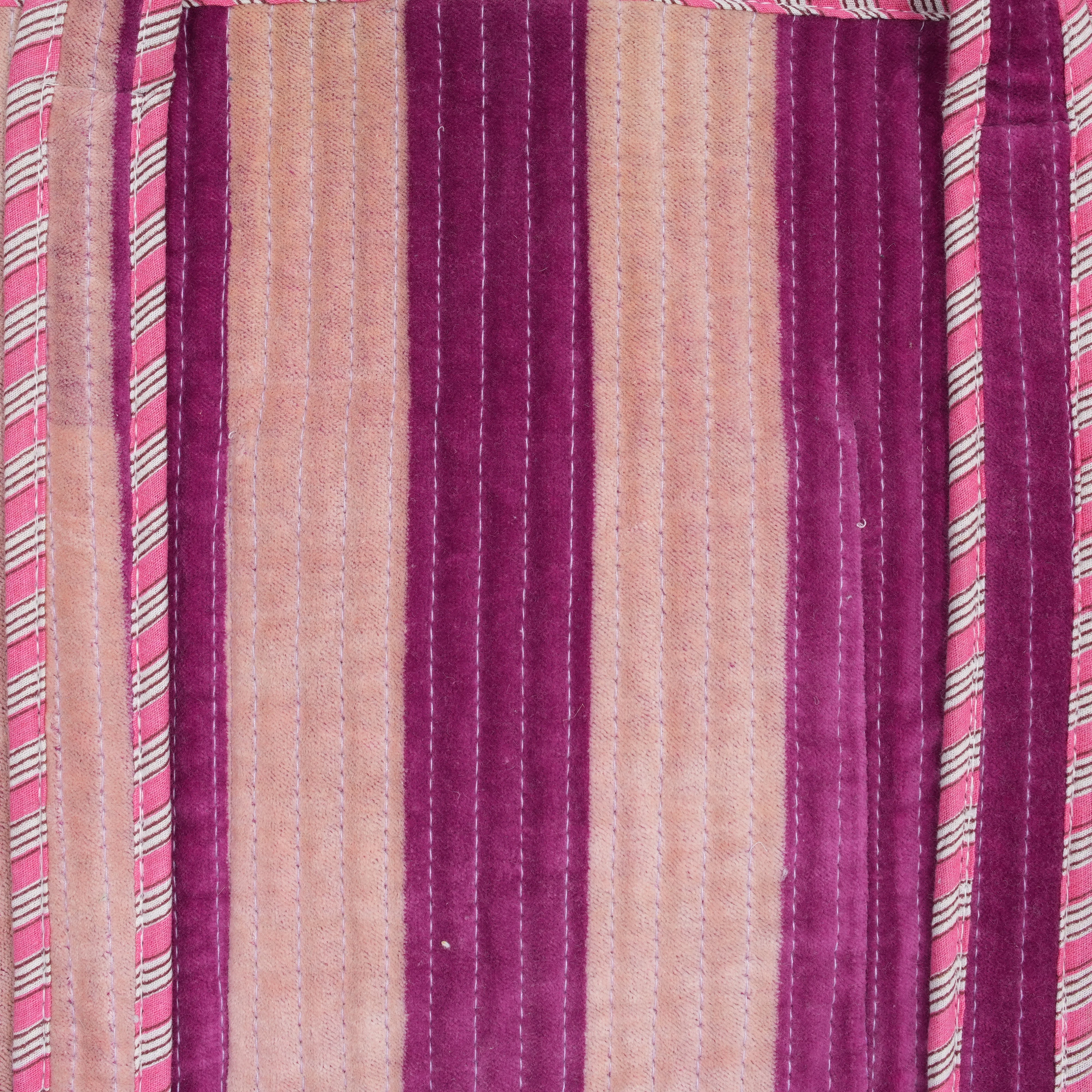 The Striped Velvet Tote - Image 13