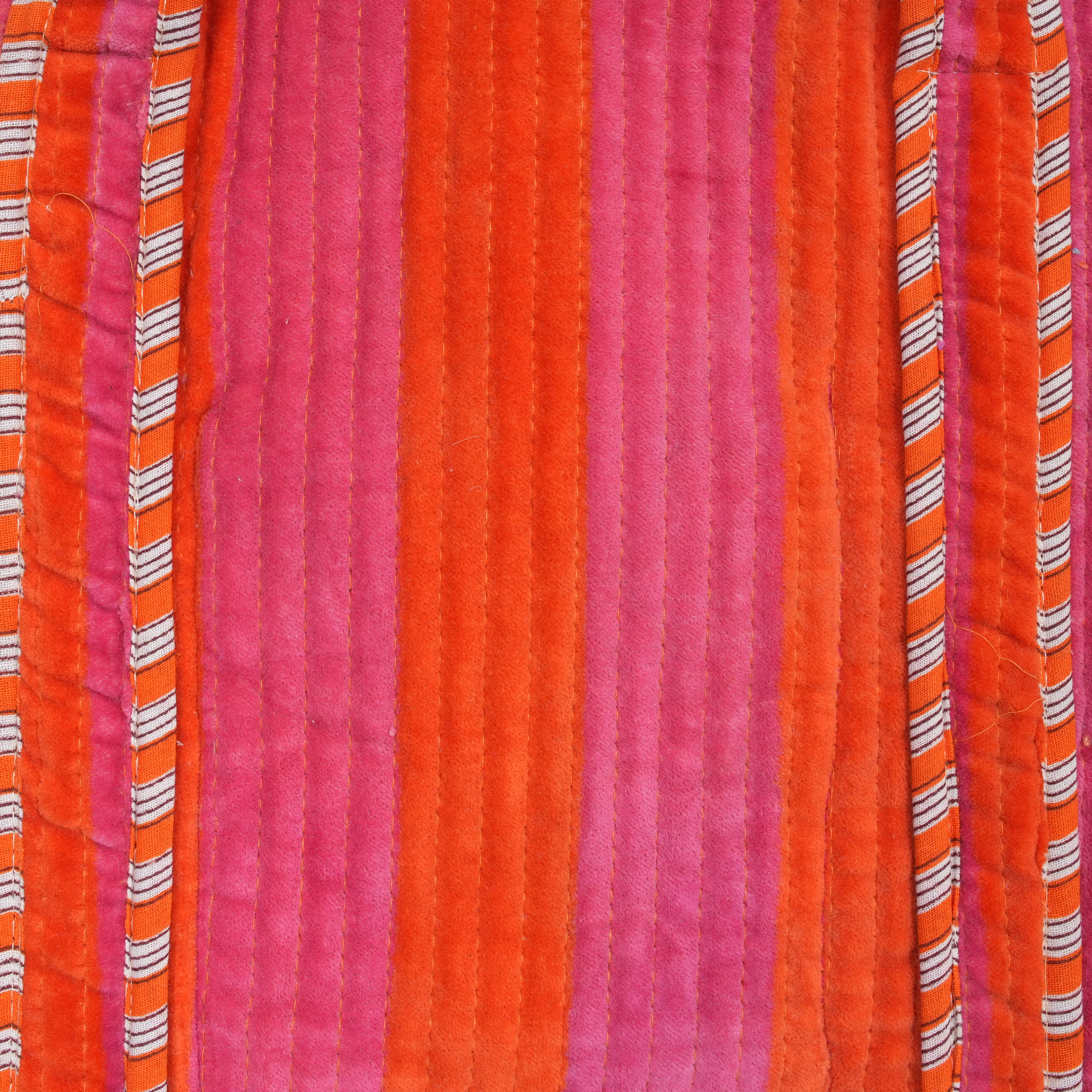 The Striped Velvet Tote - Image 15