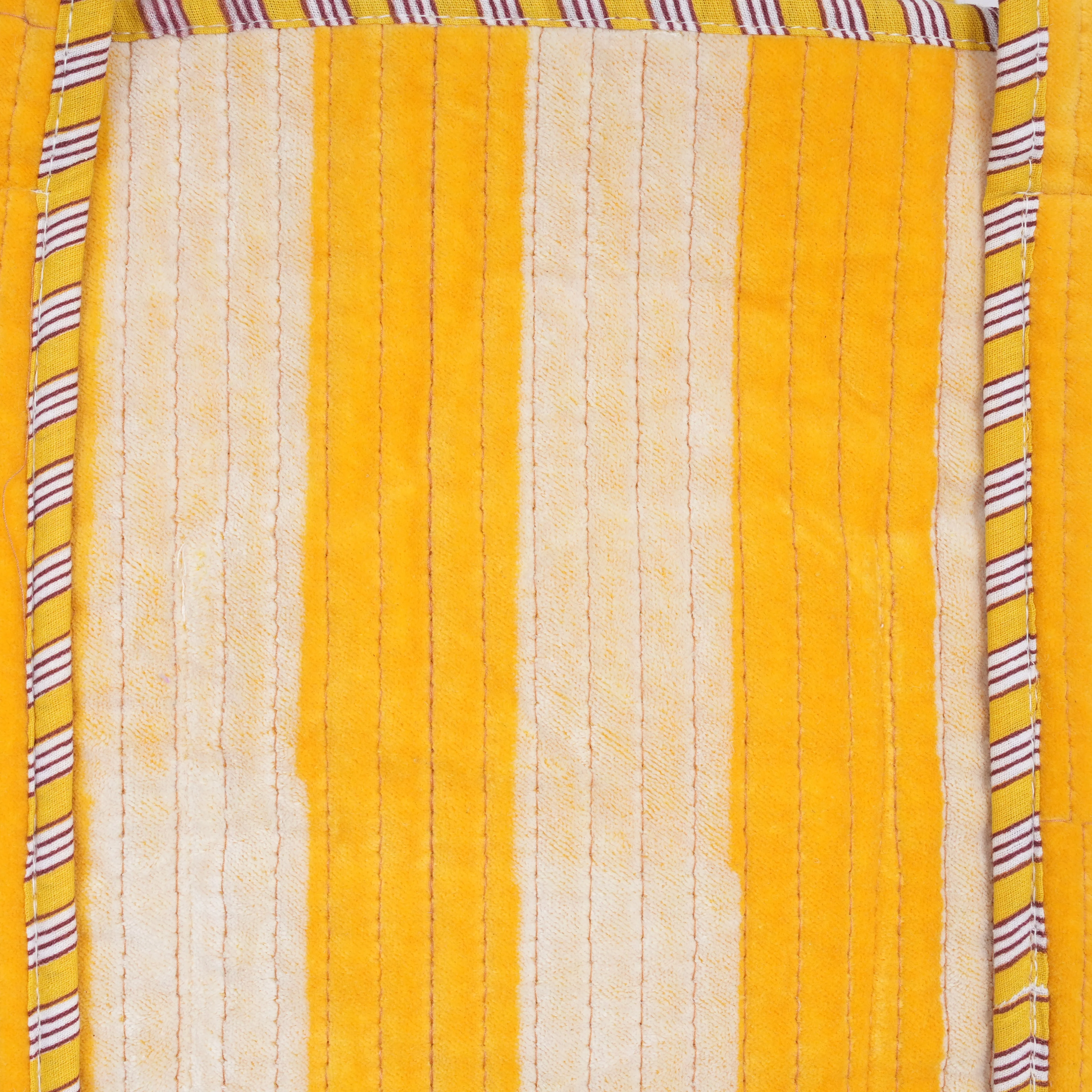 The Striped Velvet Tote - Image 32