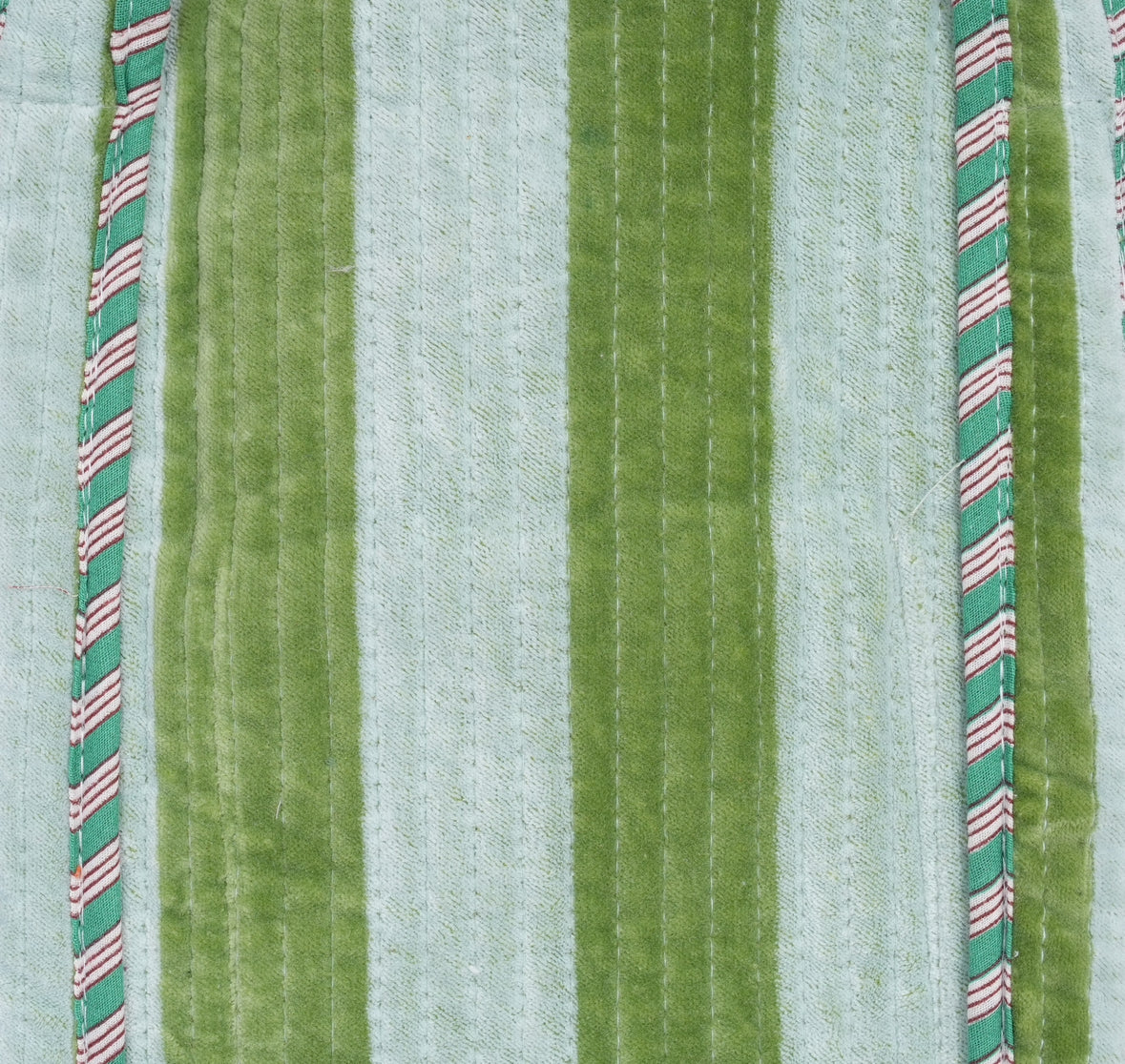 The Striped Velvet Tote - Image 35