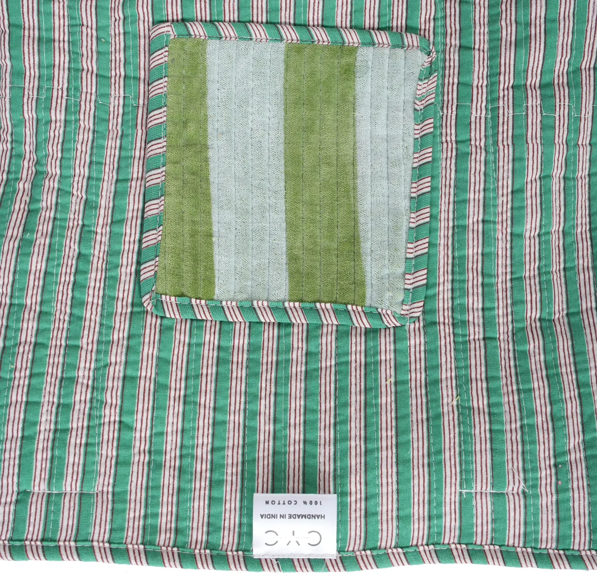 The Striped Velvet Tote - Image 40