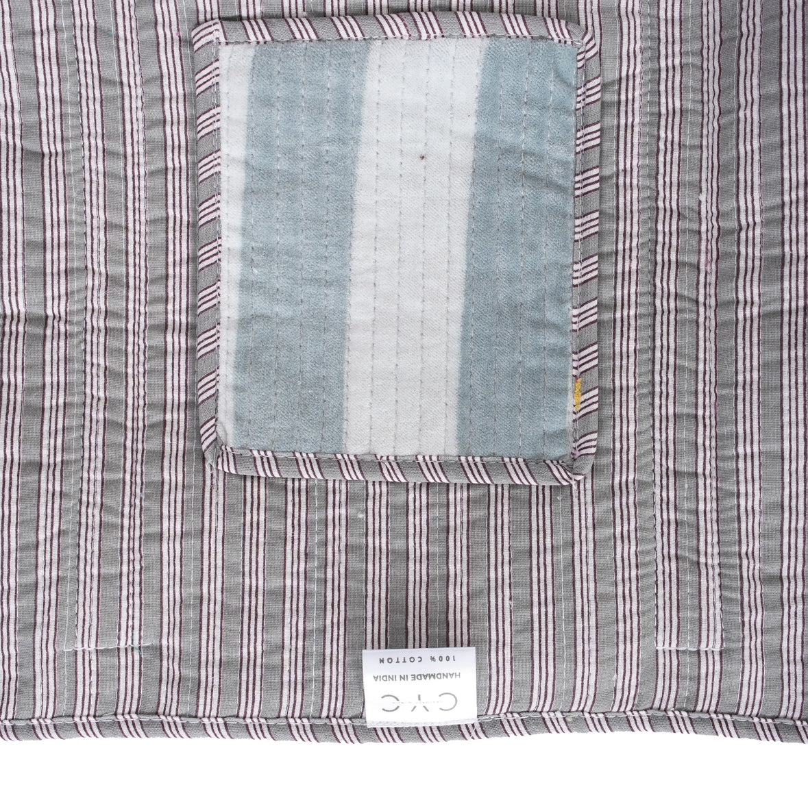 The Striped Velvet Tote - Image 43