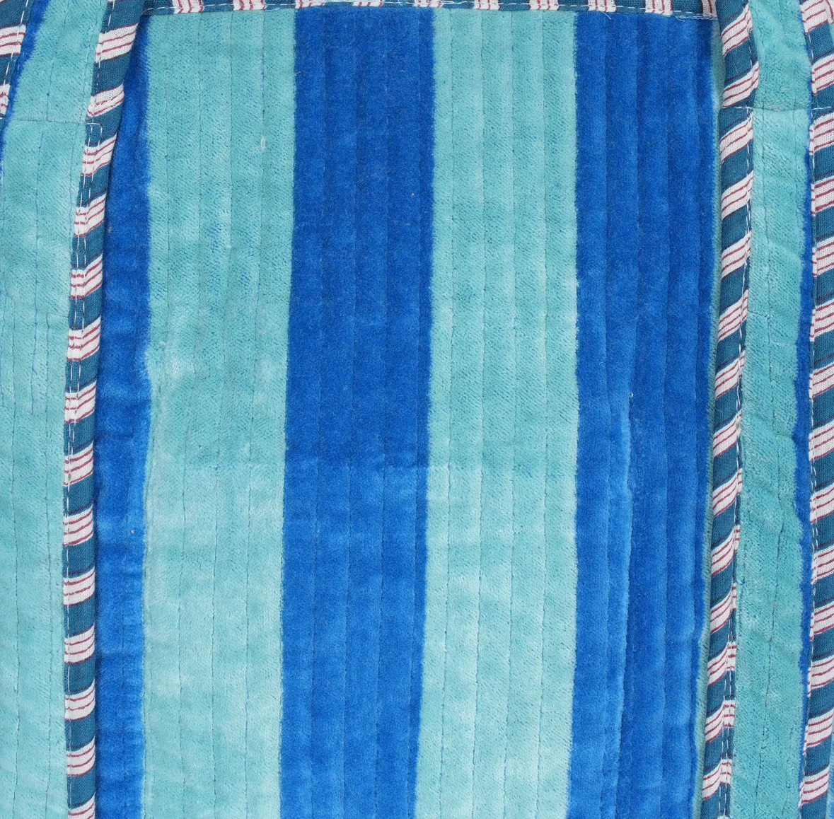 The Striped Velvet Tote - Image 49